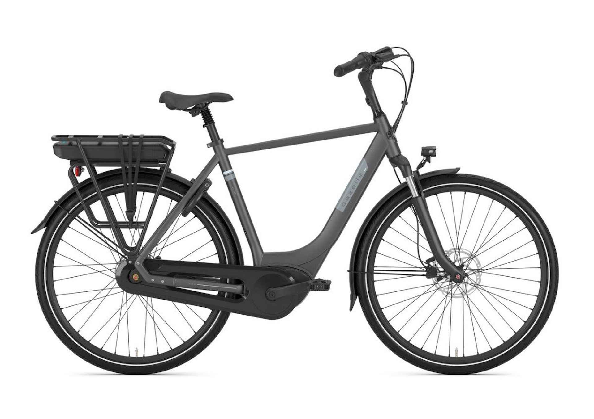 GAZELLE Paris C7+ HMB heren 400Wh 2025 Heren Anthracite Grey Mat 57cm 2025 - 2/2