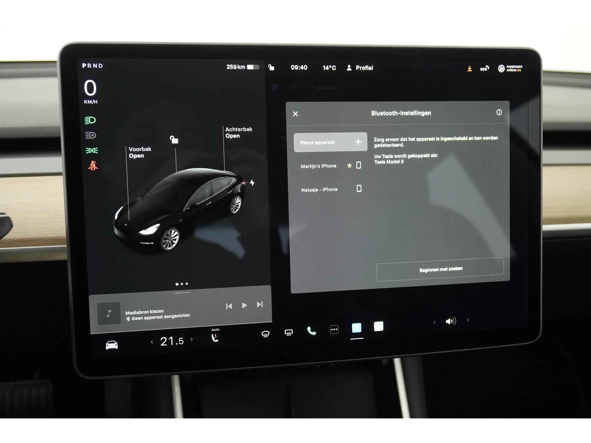 Tesla Model 3 Long Range Dual AWD | Trekhaak | Camera | Adapt.cruise | Premium audio | Zondag Open! - 14/49