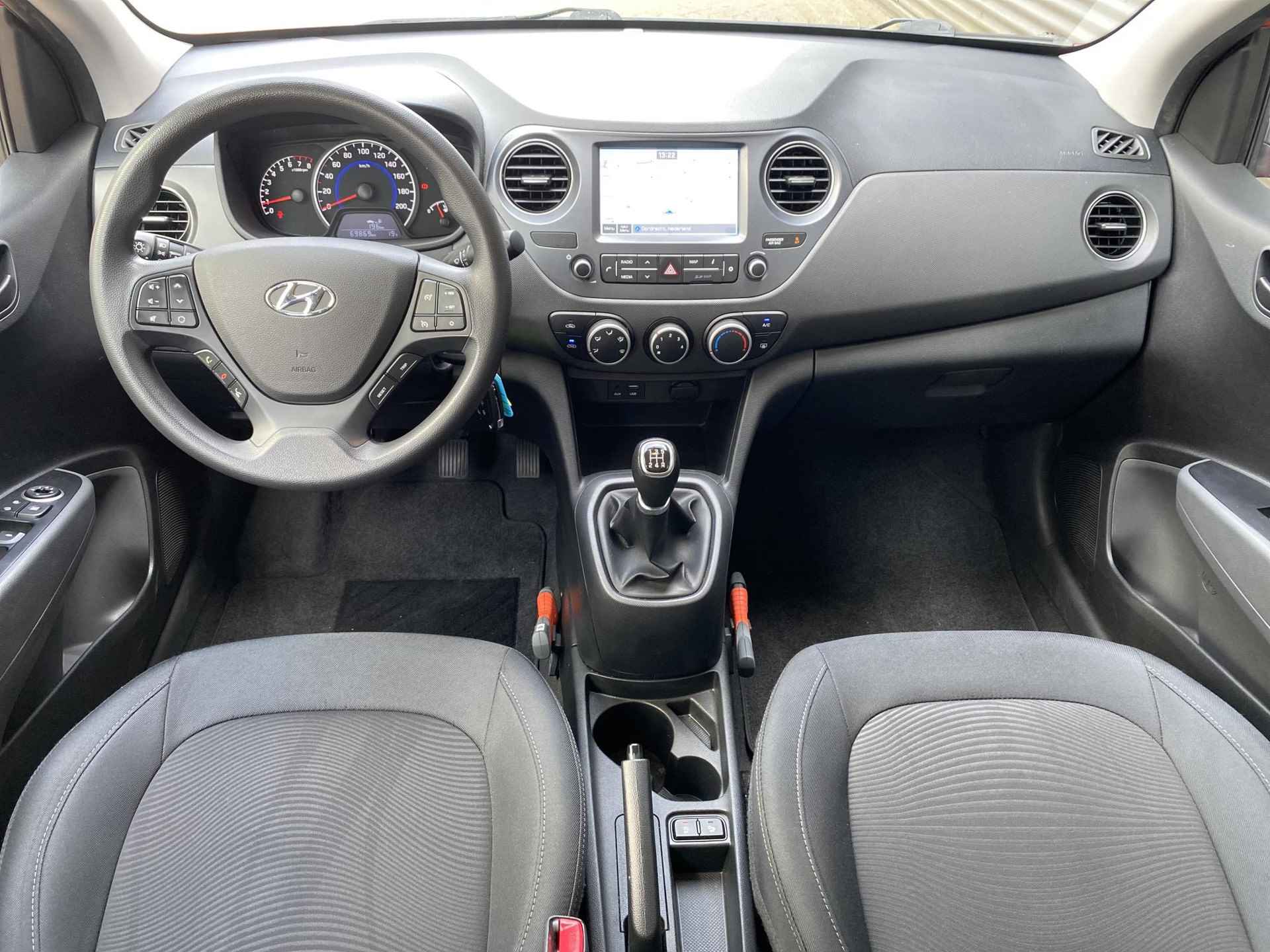 Hyundai i10 1.0i Comfort | Navigatie| Airco | Cruisecontrol | Parkeersensoren | - 8/31