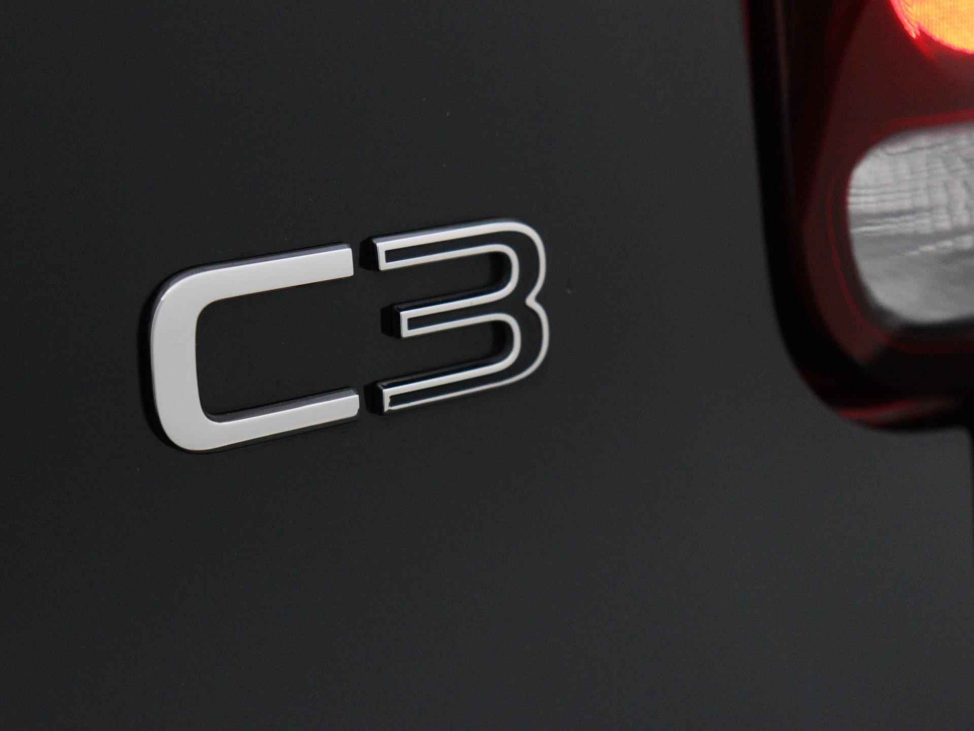 Citroen C3 Feel Edition 83pk | Navigatie | Achteruitrijcamera | Climate Control | Cruise Control | Led koplampen | Armsteun | Apple Carplay / Android Auto | DAB+ radio | Bluetooth | Donker getint glas | Afwijkende dakkleur | 16" lichtmetalen velgen | - 30/35