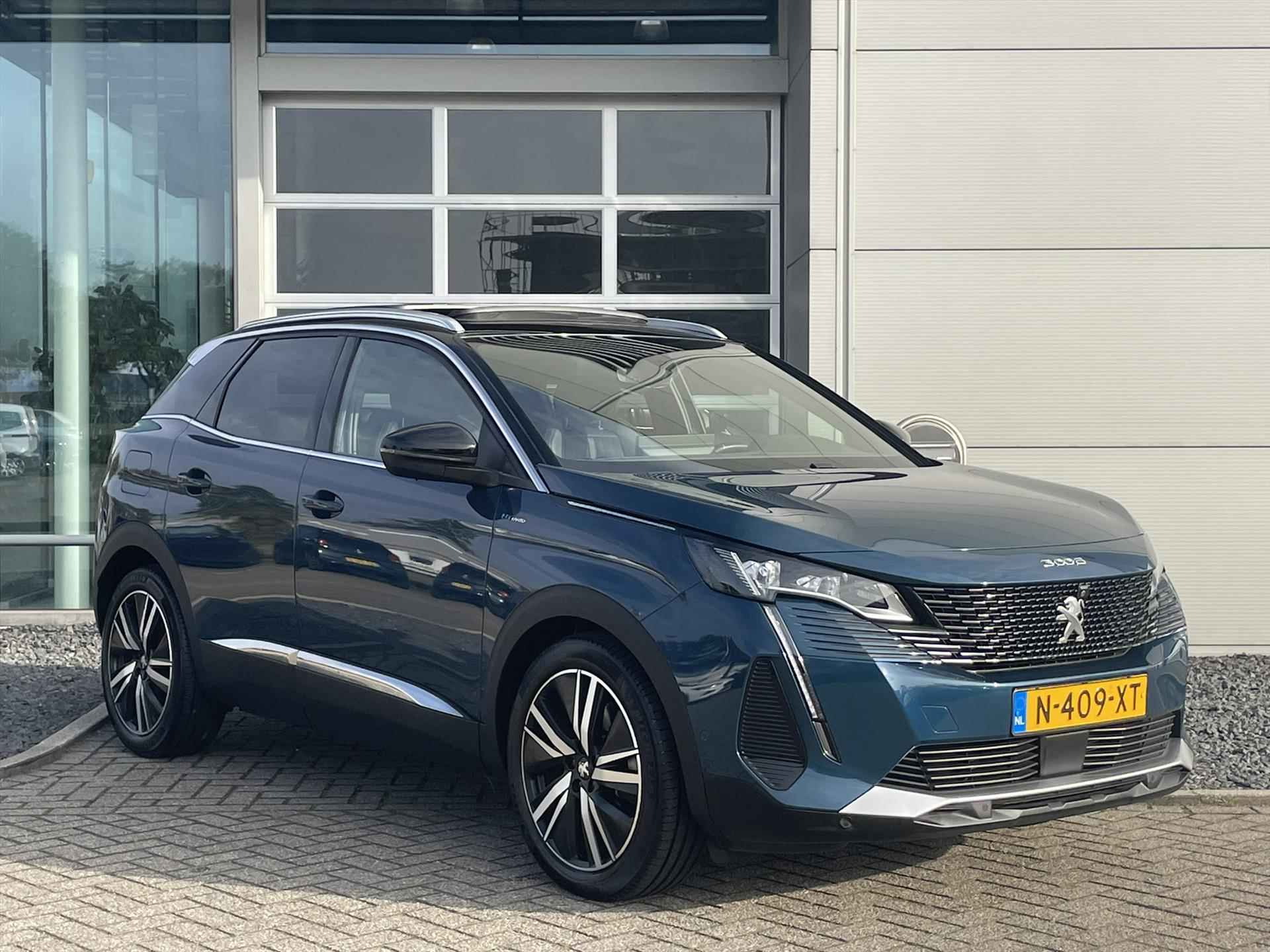 PEUGEOT 3008 1.6 Plug-in HYbrid 225pk e-EAT8 GT Pack Business | AUTOMAAT | Adaptive Cruise Control | Navigatie | Panoramisch Schuif-/Kantel Dak | 360° Camera | - 3/37