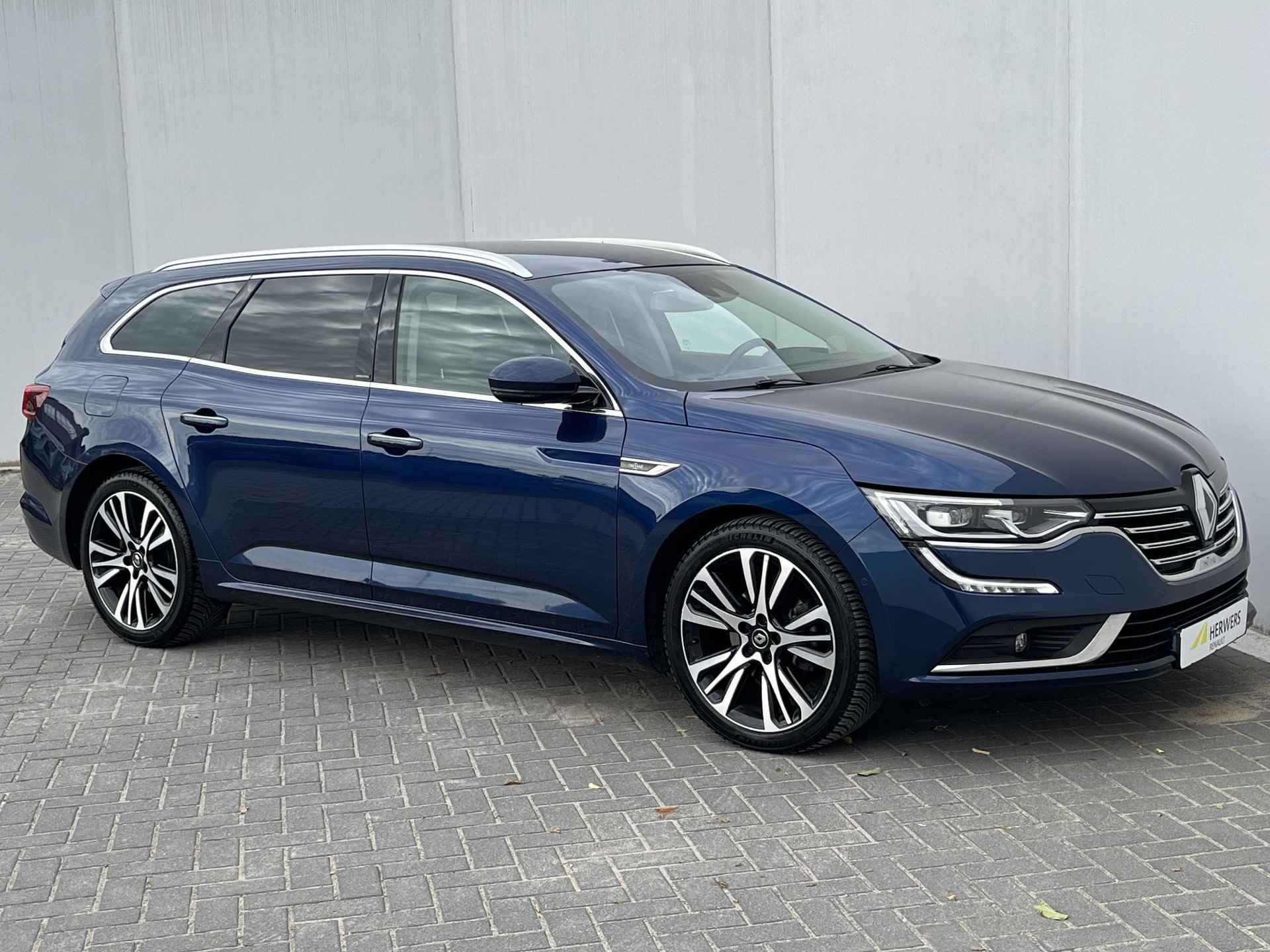 Renault Talisman Estate 1.3 TCe 160PK EDC Automaat Initiale Paris / Uniek Liefhebbersauto/ Volledig Dealer Onderhouden / 1500kg Trekgewicht /  Adaptieve cruise control / Lederen bekleding / BOSE Audio / Voorstoelen met massagefunctie - 25/60