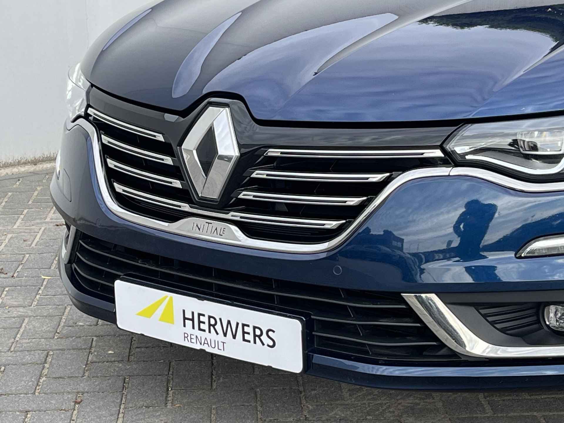 Renault Talisman Estate 1.3 TCe 160PK EDC Automaat Initiale Paris / Uniek Liefhebbersauto/ Volledig Dealer Onderhouden / 1500kg Trekgewicht /  Adaptieve cruise control / Lederen bekleding / BOSE Audio / Voorstoelen met massagefunctie - 48/60