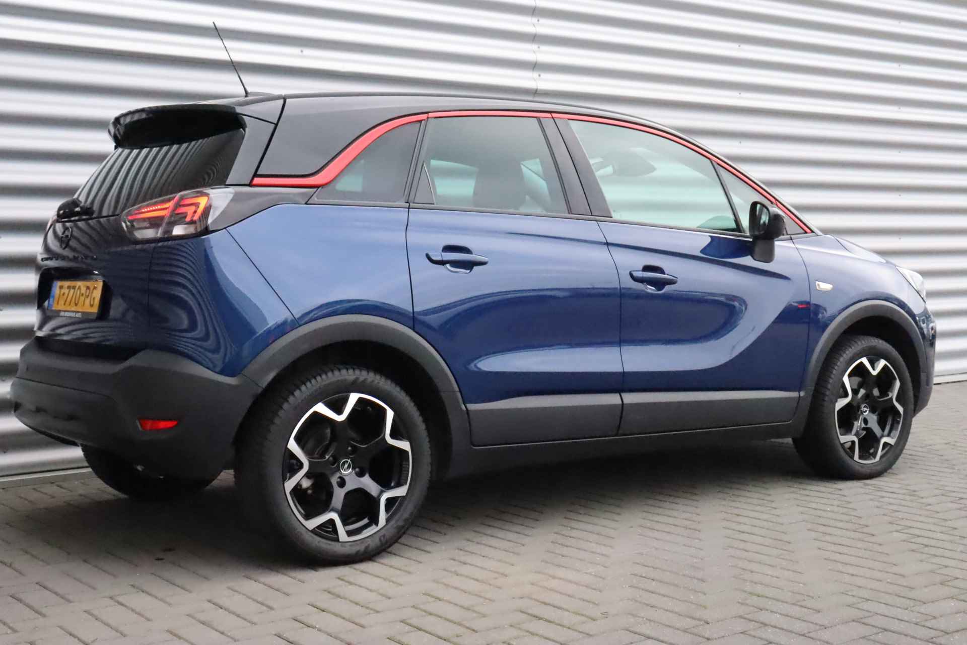 Opel Crossland 1.2 TURBO 130PK GS-LINE LEVEL 4 AUTOMAAT / NAVI / LEDER / CLIMA / AGR / 17" LMV / CAMERA / WINTERPAKKET / FULL-LED / 1E EIGENAAR - 7/37