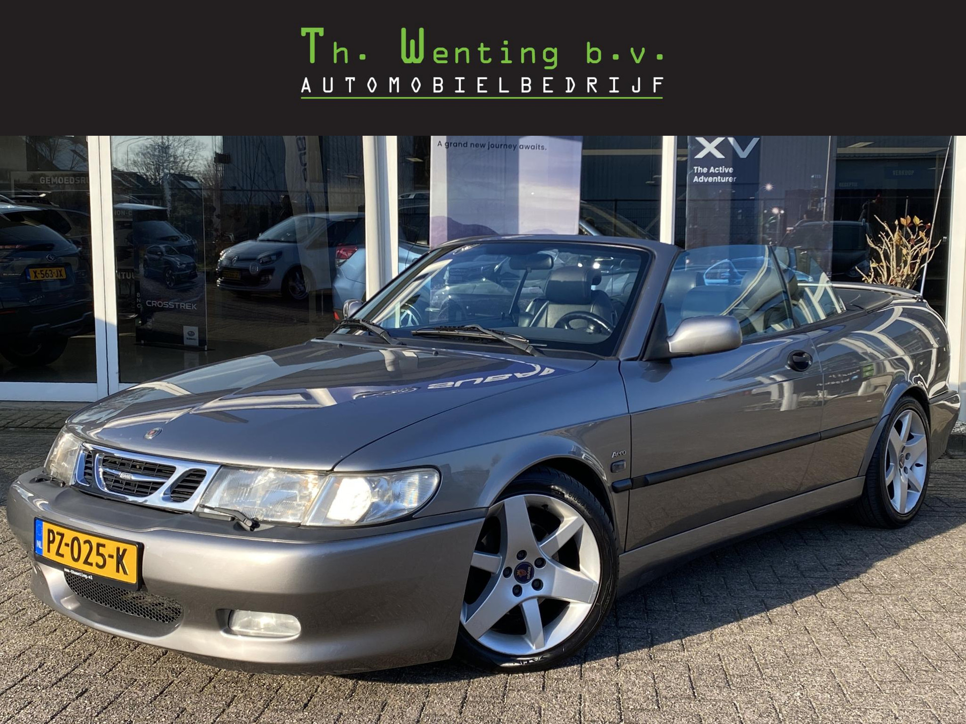 Saab 9-3 Cabrio 2.0 Turbo Aero | In Absolute Topstaat | Automaat | Aero-pakket | Stoelverwarming | Cruise control | Klimaat controle | Elektrisch verstelbare stoelen met geheugen |