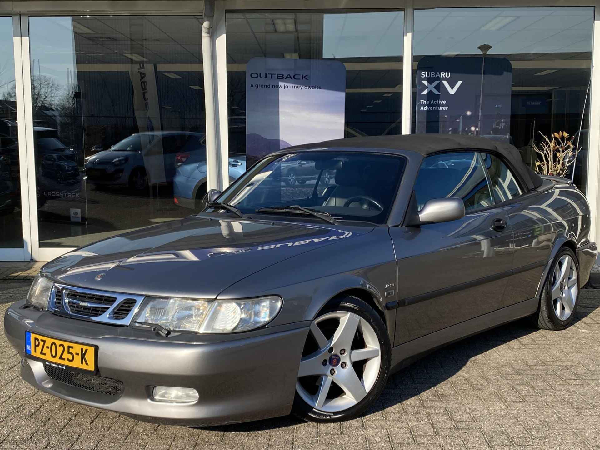 Saab 9-3 Cabrio 2.0 Turbo Aero | In Absolute Topstaat | Automaat | Aero-pakket | Stoelverwarming | Cruise control | Klimaat controle | Elektrisch verstelbare stoelen met geheugen | - 2/41