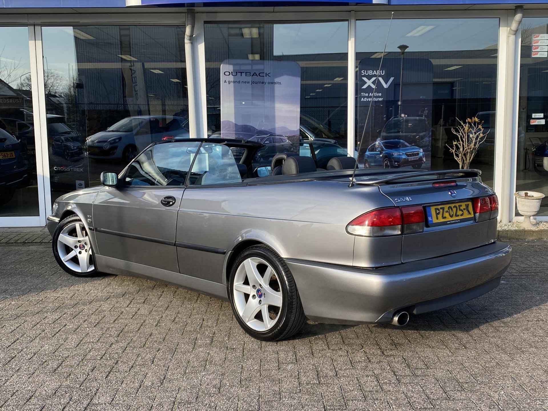 Saab 9-3 Cabrio 2.0 Turbo Aero | In Absolute Topstaat | Automaat | Aero-pakket | Stoelverwarming | Cruise control | Klimaat controle | Elektrisch verstelbare stoelen met geheugen | - 10/41