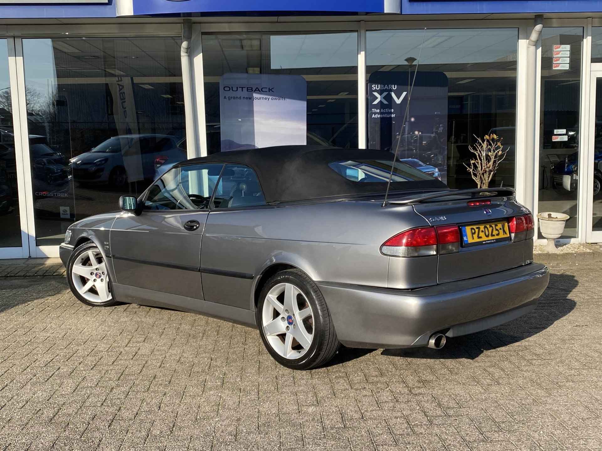 Saab 9-3 Cabrio 2.0 Turbo Aero | In Absolute Topstaat | Automaat | Aero-pakket | Stoelverwarming | Cruise control | Klimaat controle | Elektrisch verstelbare stoelen met geheugen | - 11/41