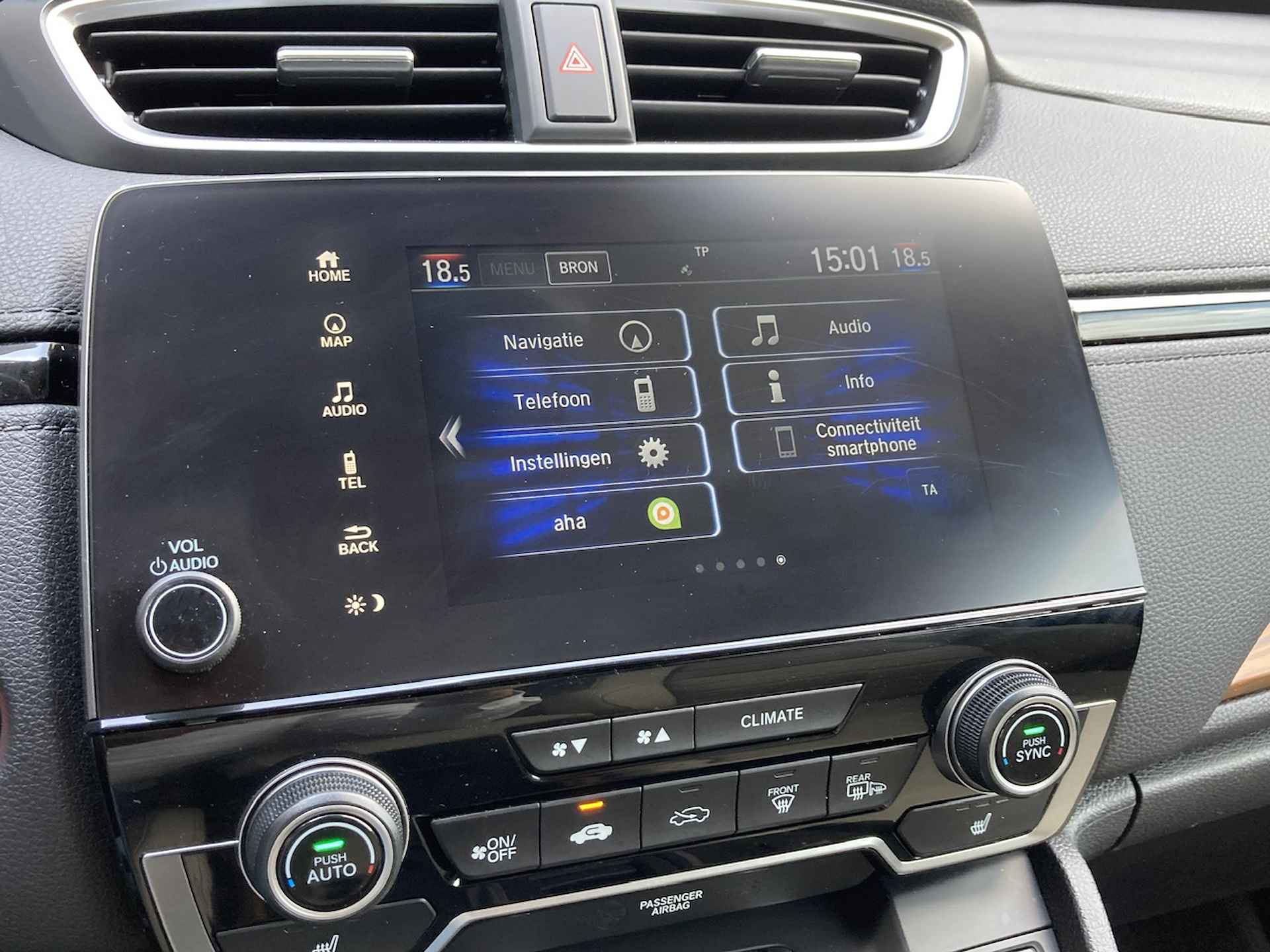 HONDA CR-V 2.0 HYBRID 184pk 4WD Automaat Lifestyle | Trekhaak | Leer | LED Verlichting | Navigatie & Carplay | Adaptieve Cruisecontrol | - 14/37