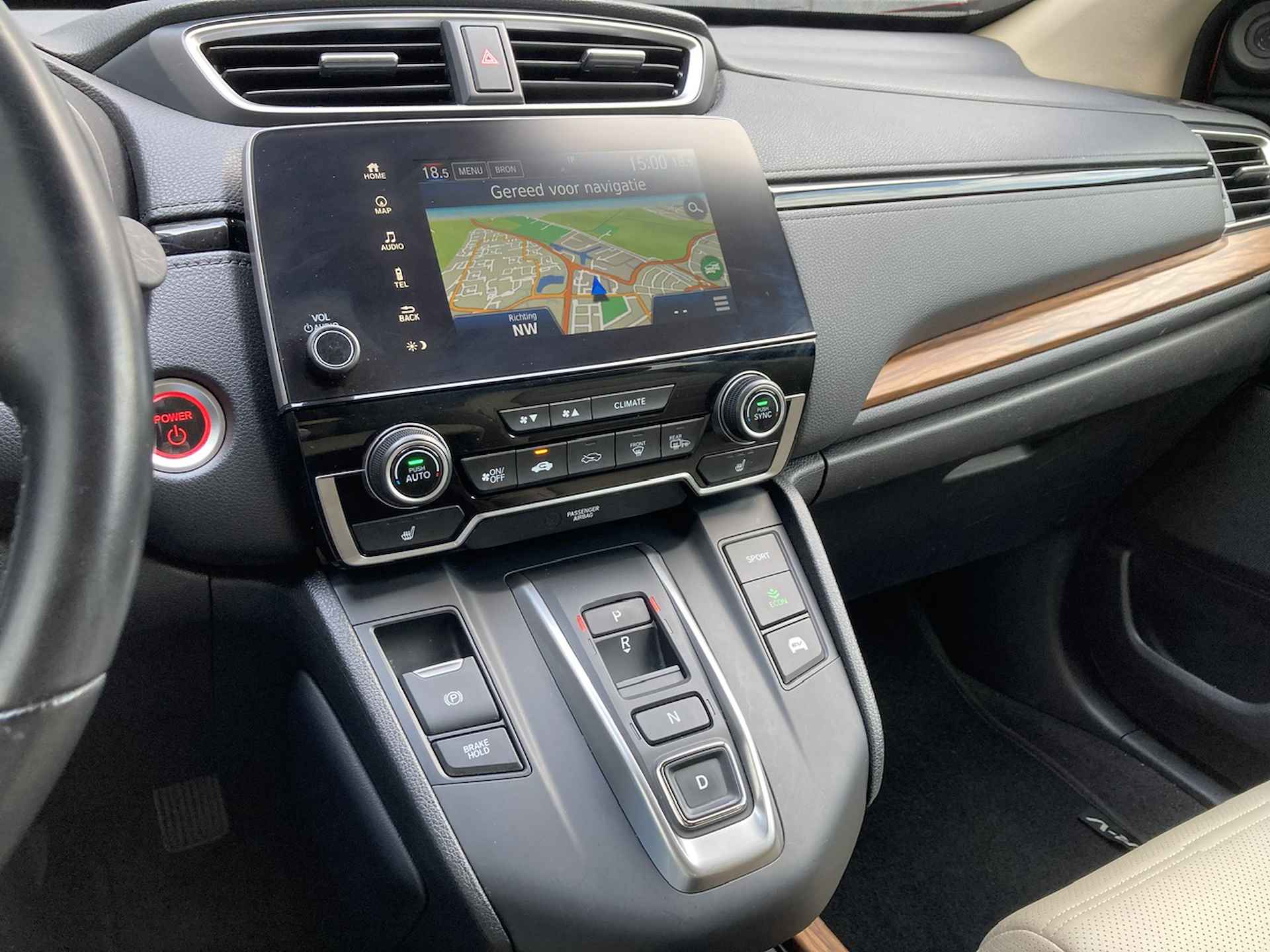 HONDA CR-V 2.0 HYBRID 184pk 4WD Automaat Lifestyle | Trekhaak | Leer | LED Verlichting | Navigatie & Carplay | Adaptieve Cruisecontrol | - 19/37