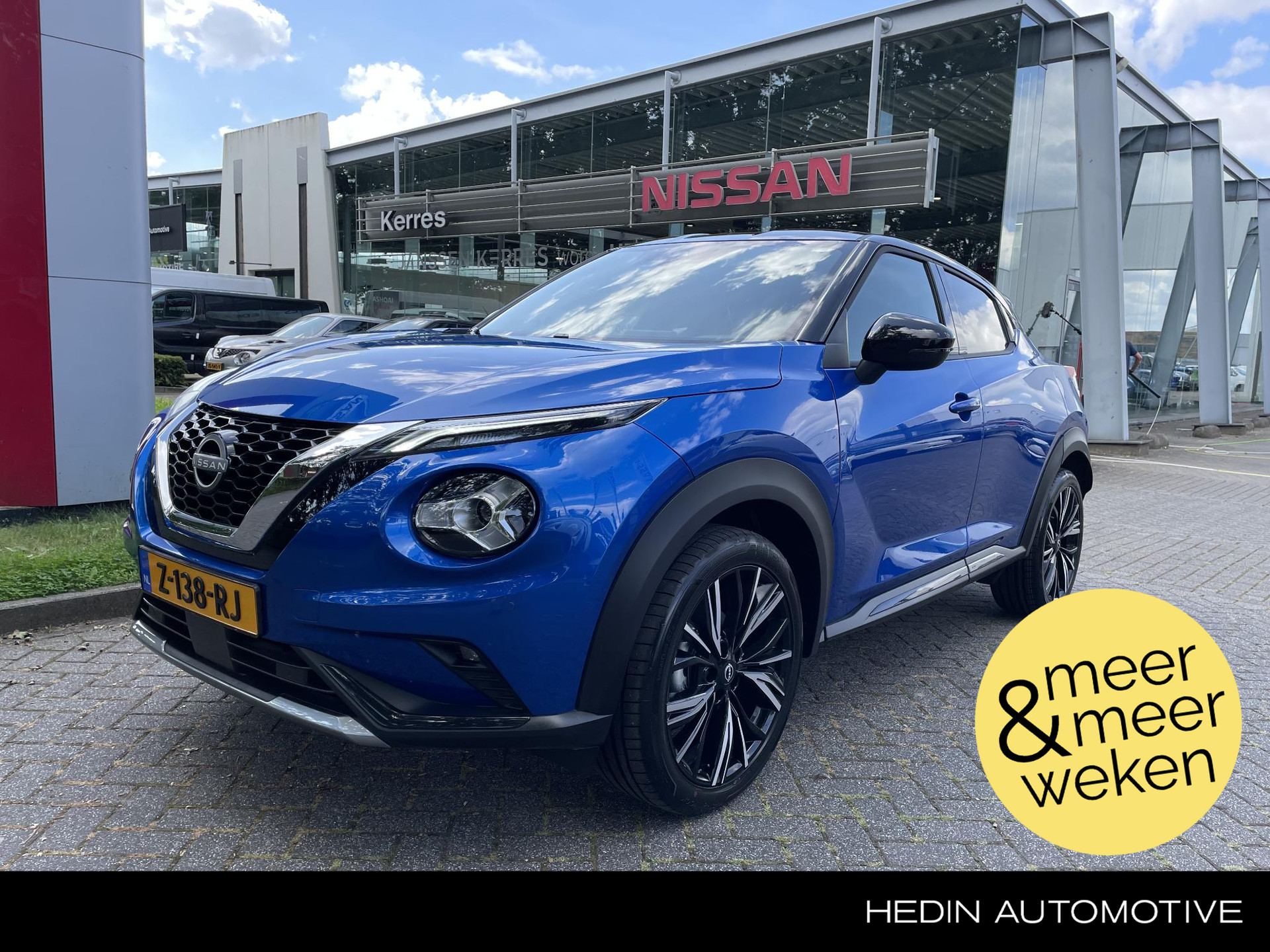 Nissan Juke DIG-T 114 N-DESIGN | Interior Pack (Leer/Alcantara), Nav., Camera, 19", Climate Ctrl, Cruise, PDC v/a | NIEUWPRIJS EUR 37385