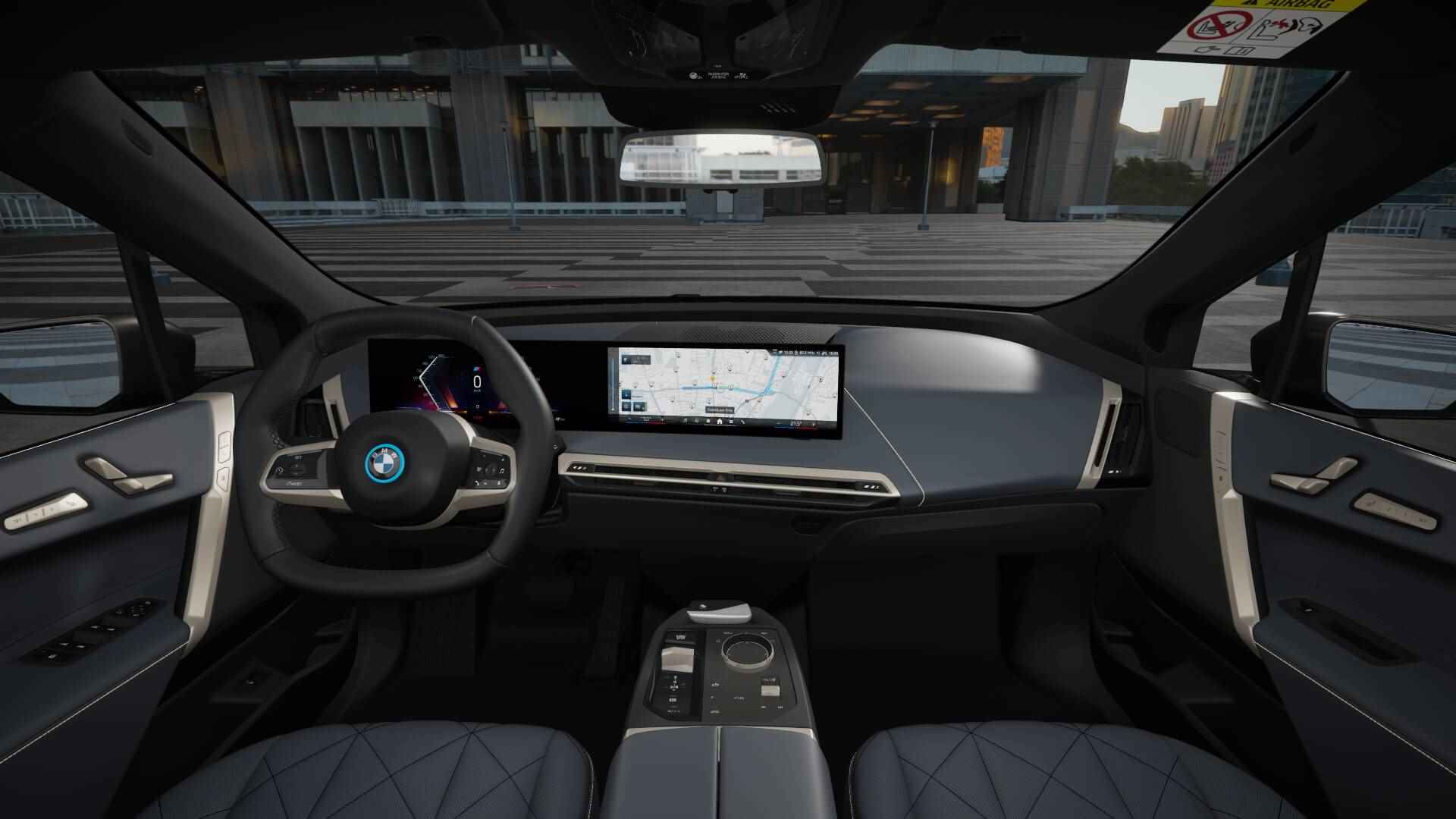 BMW iX xDrive50 High Executive / Sportpakket / Panoramadak Sky Lounge / Trekhaak / Laserlight / Multifunctionele Stoelen / Soft-Close / Active Steering - 7/11