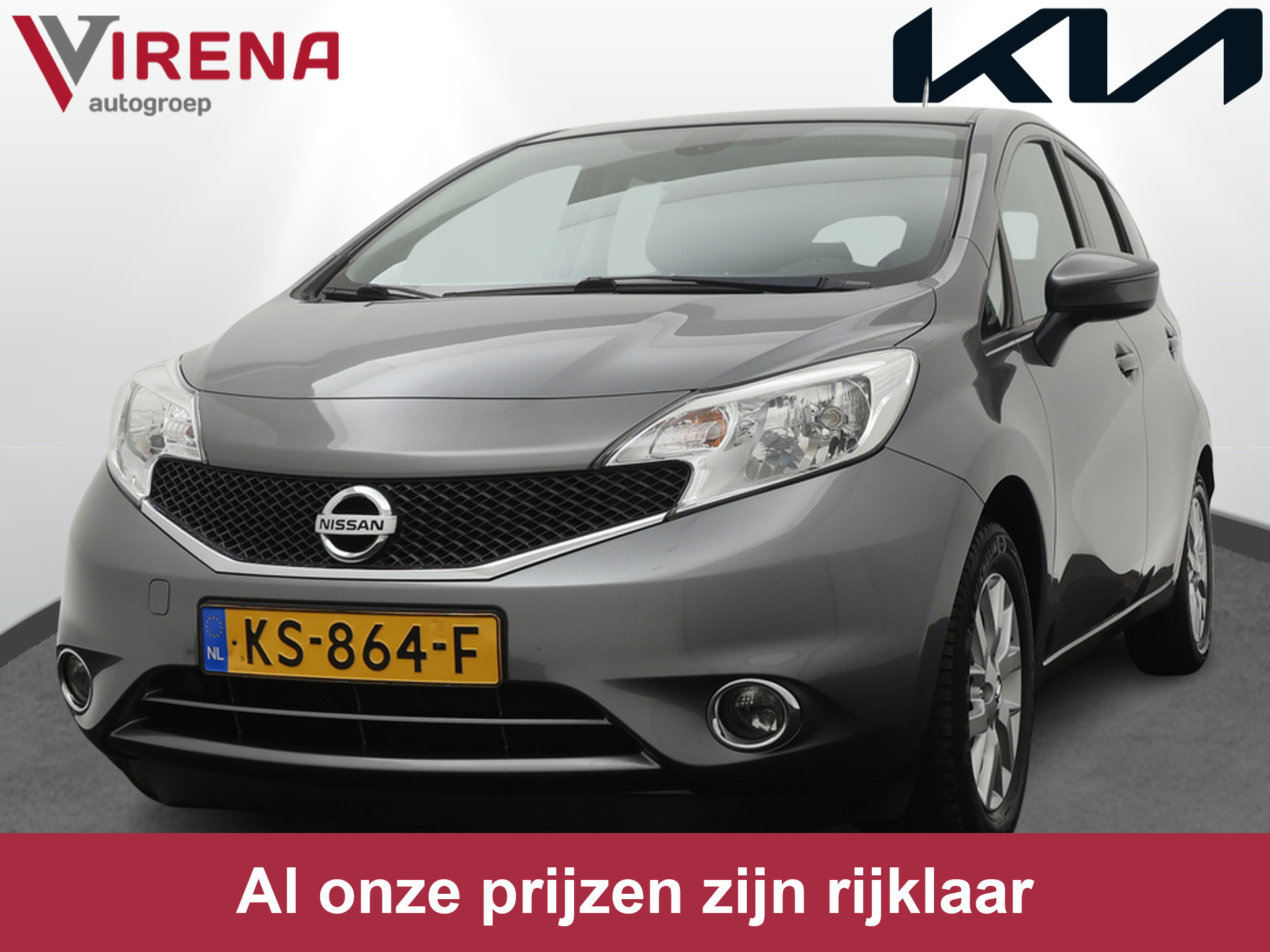 Nissan Note 1.2 Connect Edition Navigatie  - Cruise - Cilma - Keyless - Licht metaal 12 maanden Bovag garantie