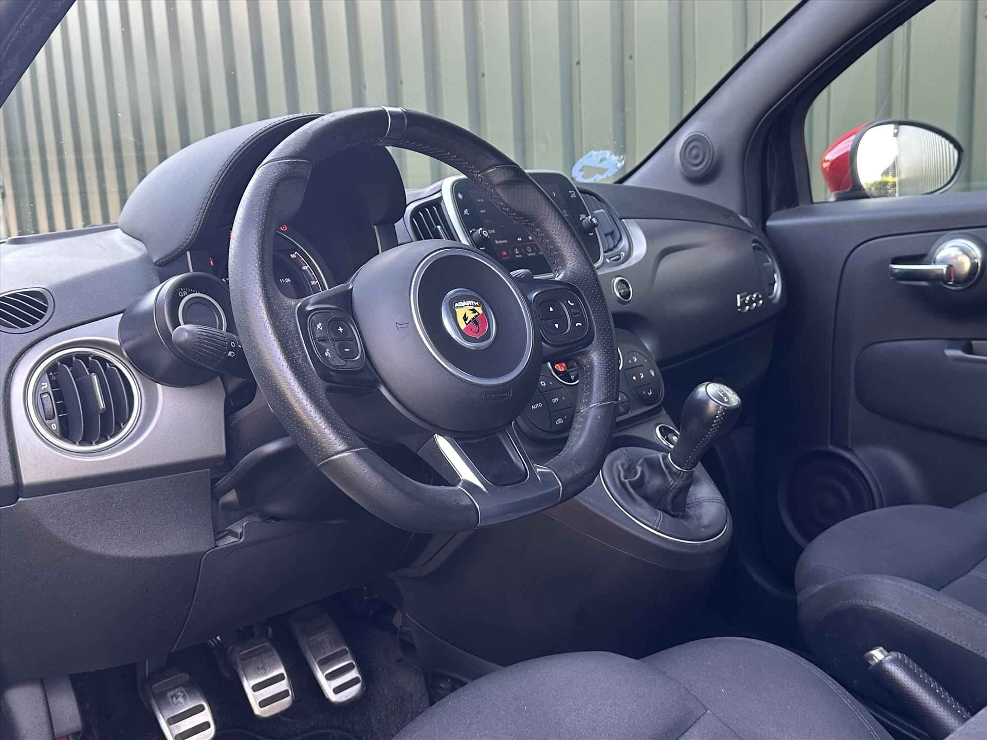 Abarth 500 1.4 T-Jet 160pk 595 Abarth Pista I Winterset I Carplay I PDC I Climate Control I - 18/33