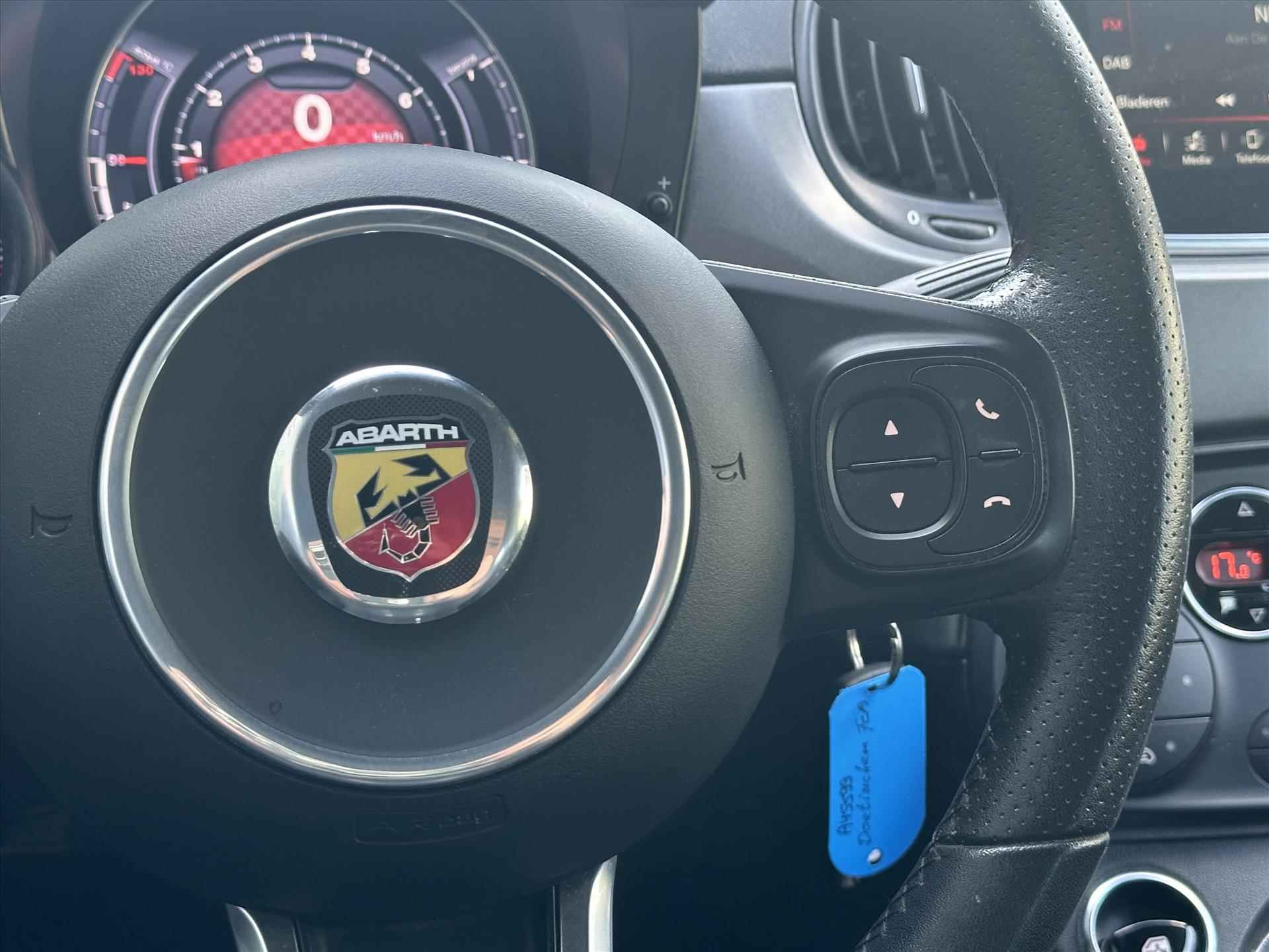 Abarth 500 1.4 T-Jet 160pk 595 Abarth Pista I Winterset I Carplay I PDC I Climate Control I - 21/33