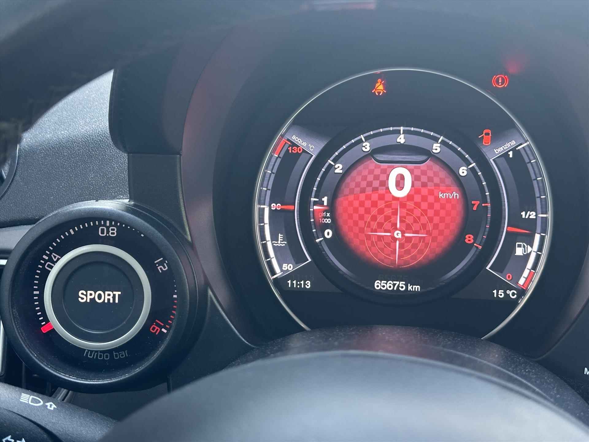 Abarth 500 1.4 T-Jet 160pk 595 Abarth Pista I Winterset I Carplay I PDC I Climate Control I - 22/33