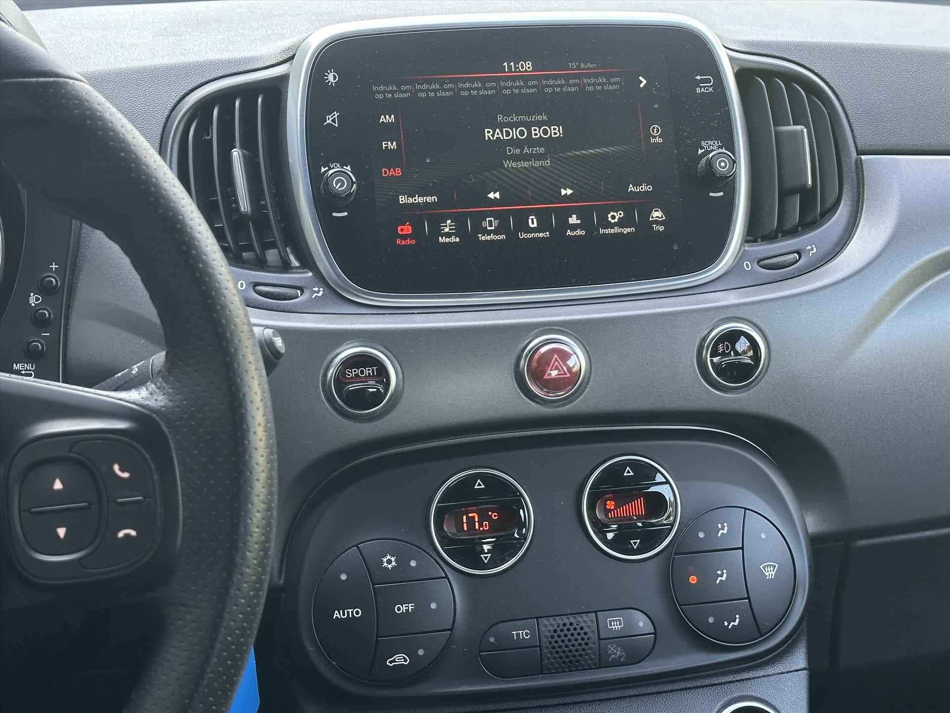 Abarth 500 1.4 T-Jet 160pk 595 Abarth Pista I Winterset I Carplay I PDC I Climate Control I - 26/33