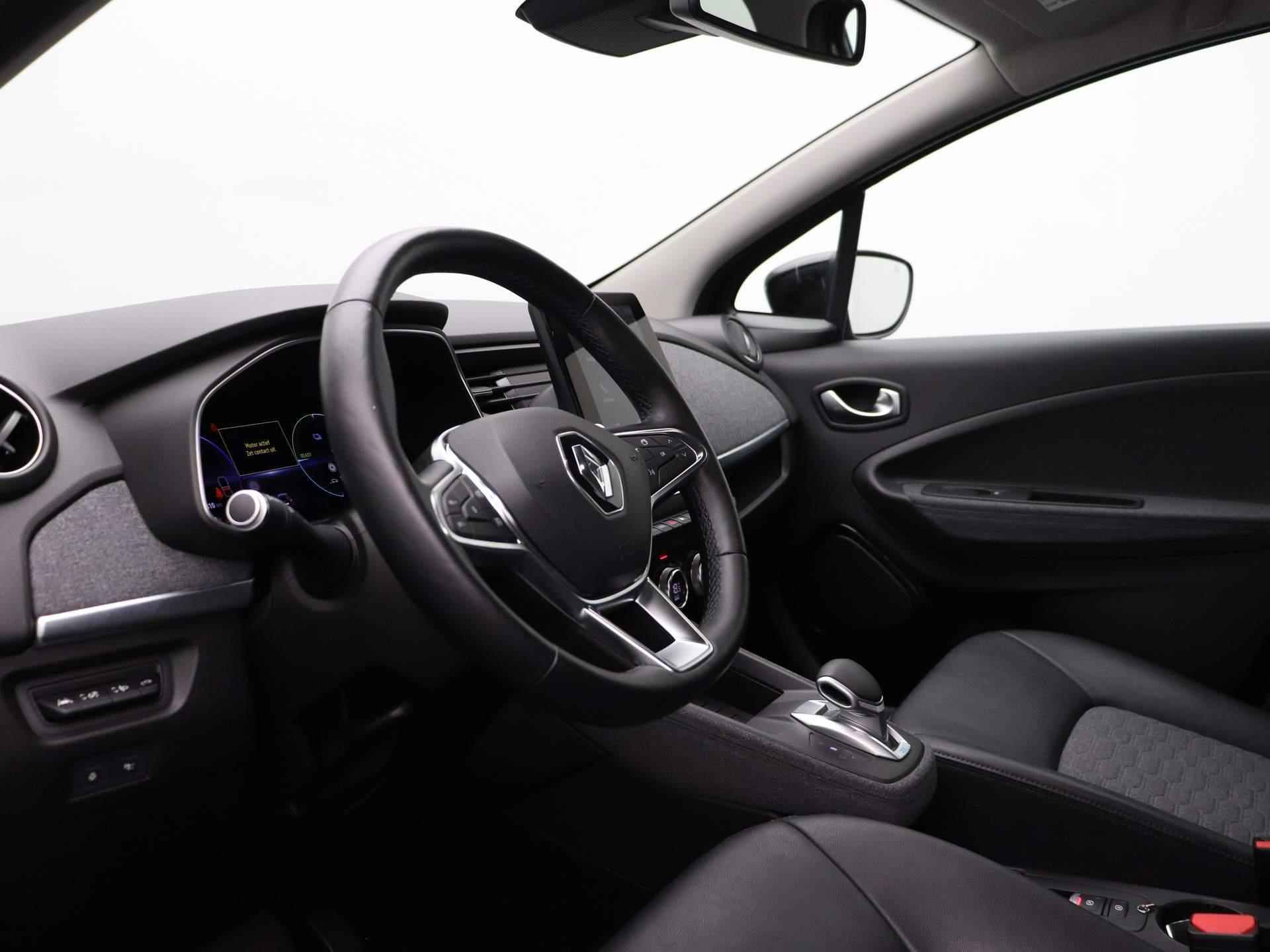 Renault ZOE R135 Intens 52 kWh / Half-Leder / Navigatie / Camera / Climate Control / LED Koplampen / Lichtmetalen Velgen / Koopaccu - 26/29