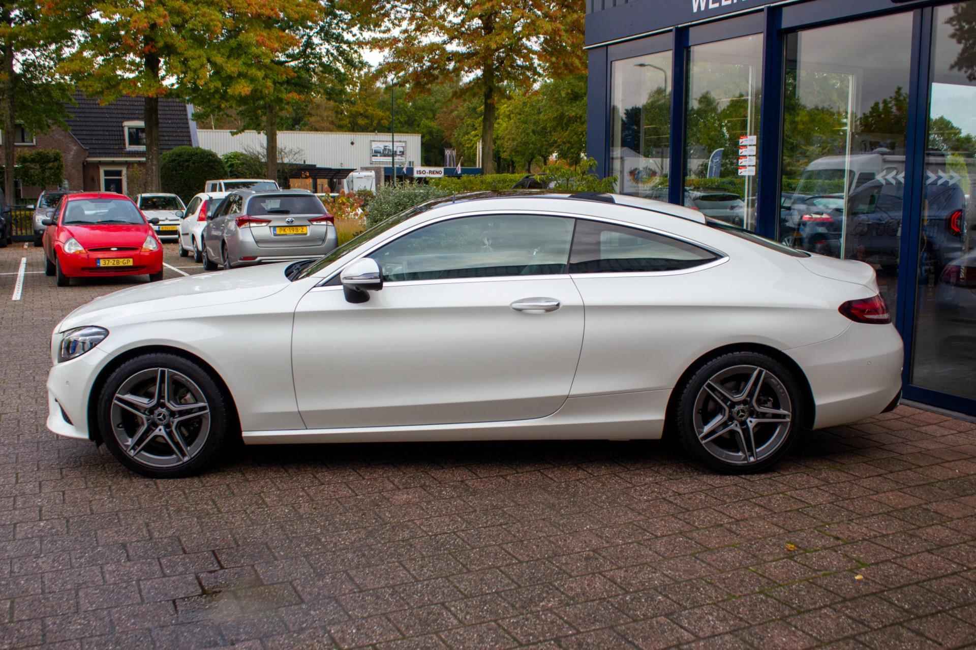 Mercedes-Benz C-klasse Coupé 200 Premium Plus Pack AMG Line Navi | Prijs rijklaar incl. 12 mnd garantie | Panodak dak Leder 360Cam - 7/58