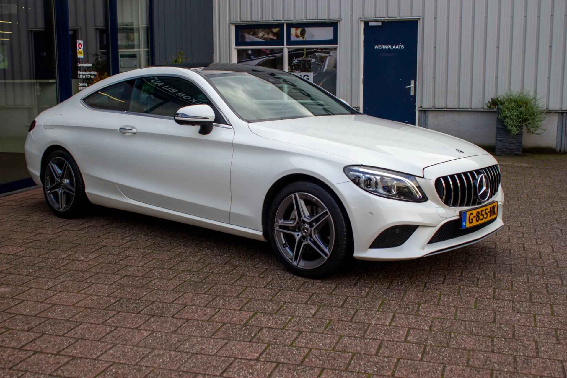 Mercedes-Benz C-klasse Coupé 200 Premium Plus Pack AMG Line Navi | Prijs rijklaar incl. 12 mnd garantie | Panodak dak Leder 360Cam - 10/58