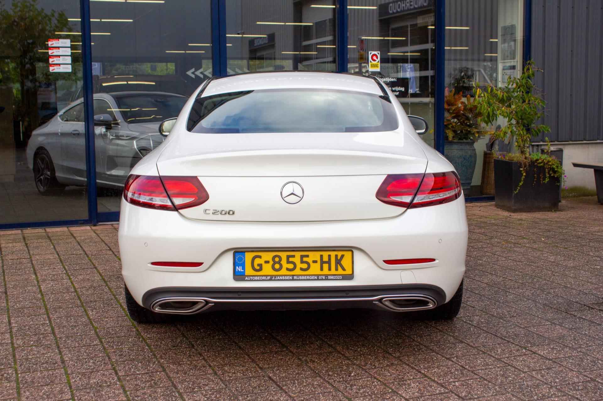 Mercedes-Benz C-klasse Coupé 200 Premium Plus Pack AMG Line Navi | Prijs rijklaar incl. 12 mnd garantie | Panodak dak Leder 360Cam - 15/58