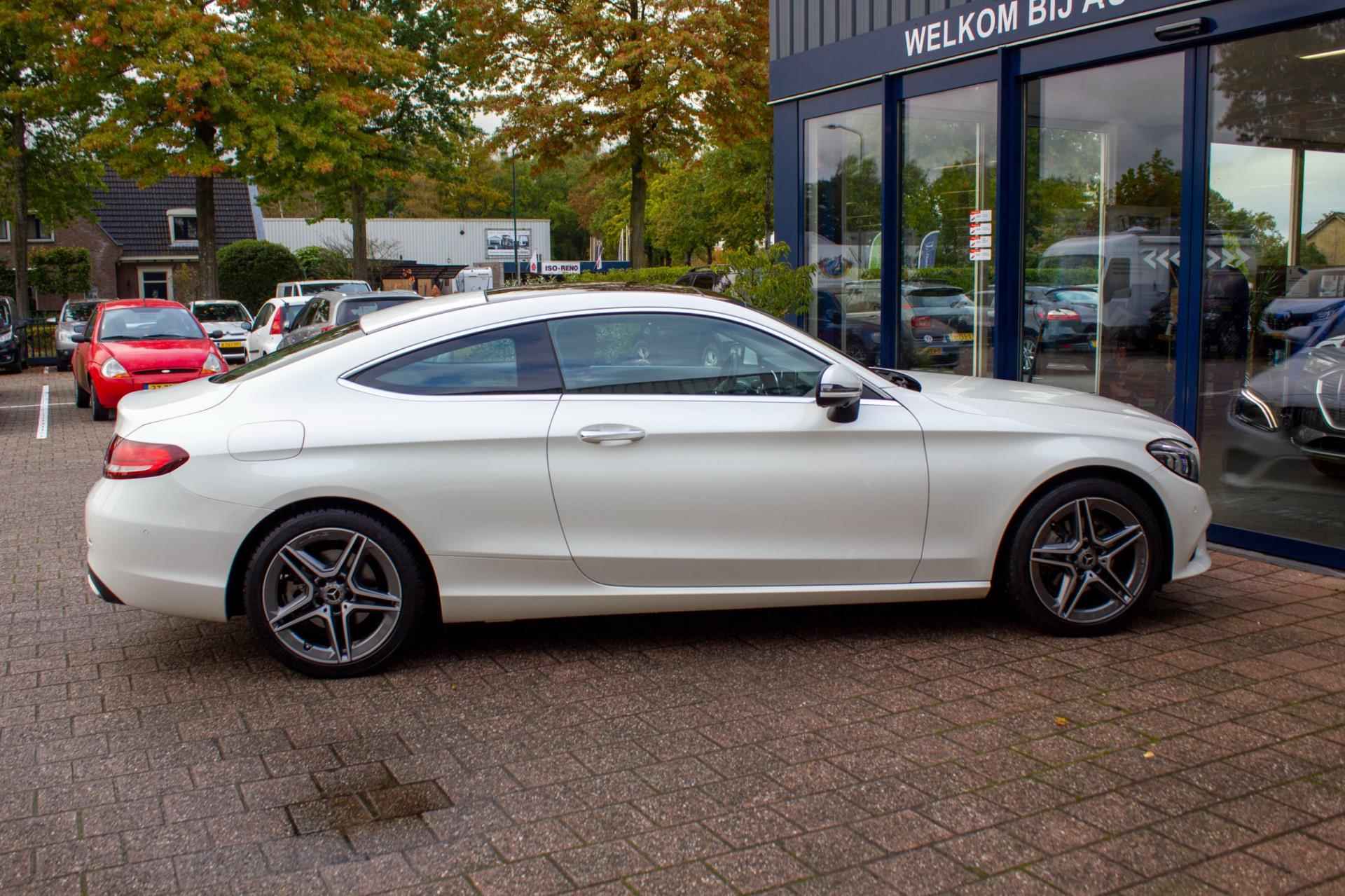 Mercedes-Benz C-klasse Coupé 200 Premium Plus Pack AMG Line Navi | Prijs rijklaar incl. 12 mnd garantie | Panodak dak Leder 360Cam - 18/58