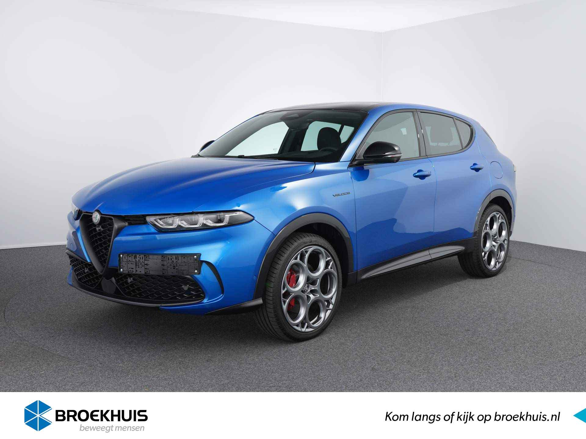 Alfa Romeo Tonale 1.3T PHEV Veloce | Technology pack | Elektrisch verstelbare lederen stoelen met koel en verwarmfunctie | Harman Kardon audio | Panoramisch schuif/ kantel dak - 1/34