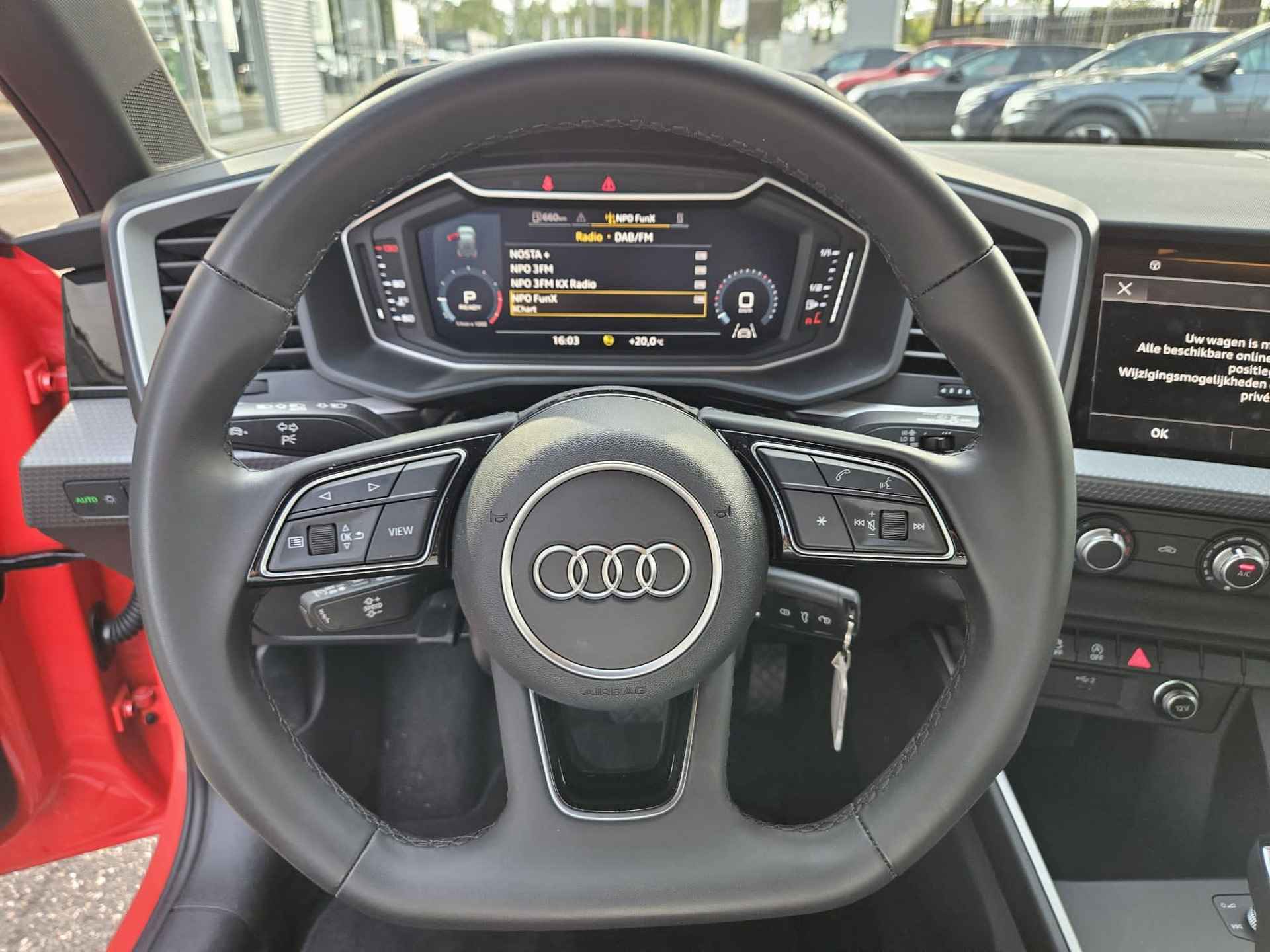 Audi A1 Sportback 25 TFSI Pro Line 95 PK | Virtual cockpit | Cruise control | Parkeerhulp achter | Bagageruimtepakket | Licht metalen velgen | Airco - 9/11