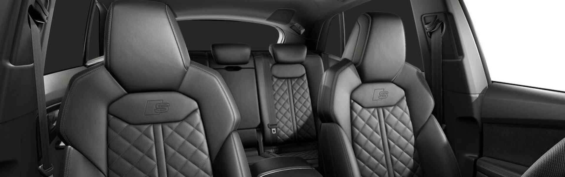 Audi Q8 55 TFSI e 394pk quattro Pro Line S | NIEUW MODEL! | Panoramadak | Luchtvering | S-sportstoelen | 23" LM velgen | Memory | Bang & Olufsen | Trekhaak | Carbon inleg - 5/6