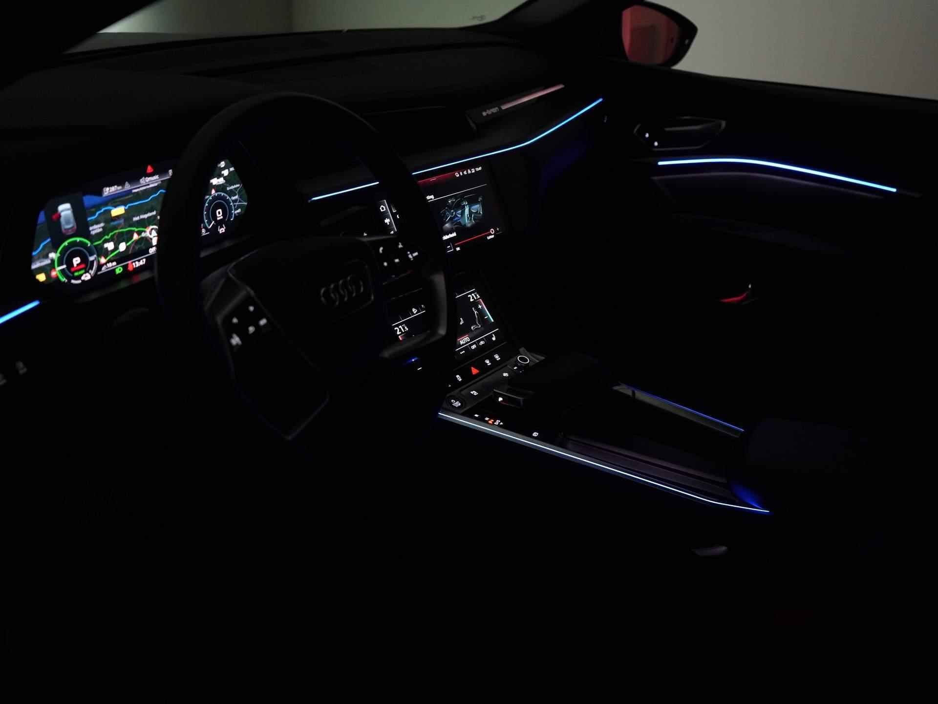 Audi e-tron 55 quattro Advanced edition Plus 95 kWh Navi | Clima | Adaptive Cruise | LED | Ambiance Verlichting | Trekhaak (Afneembaar) - 27/57