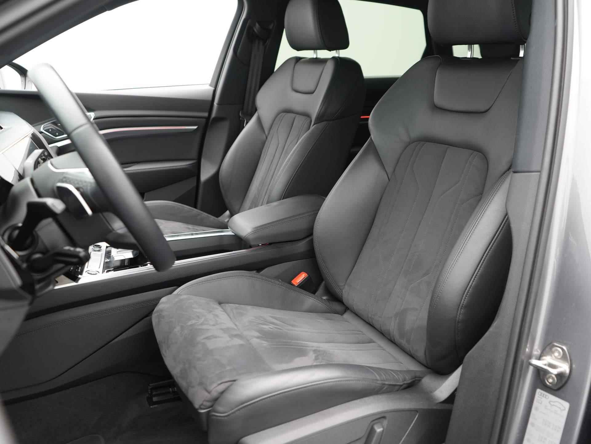 Audi e-tron 55 quattro Advanced edition Plus 95 kWh Navi | Clima | Adaptive Cruise | LED | Ambiance Verlichting | Trekhaak (Afneembaar) - 38/57