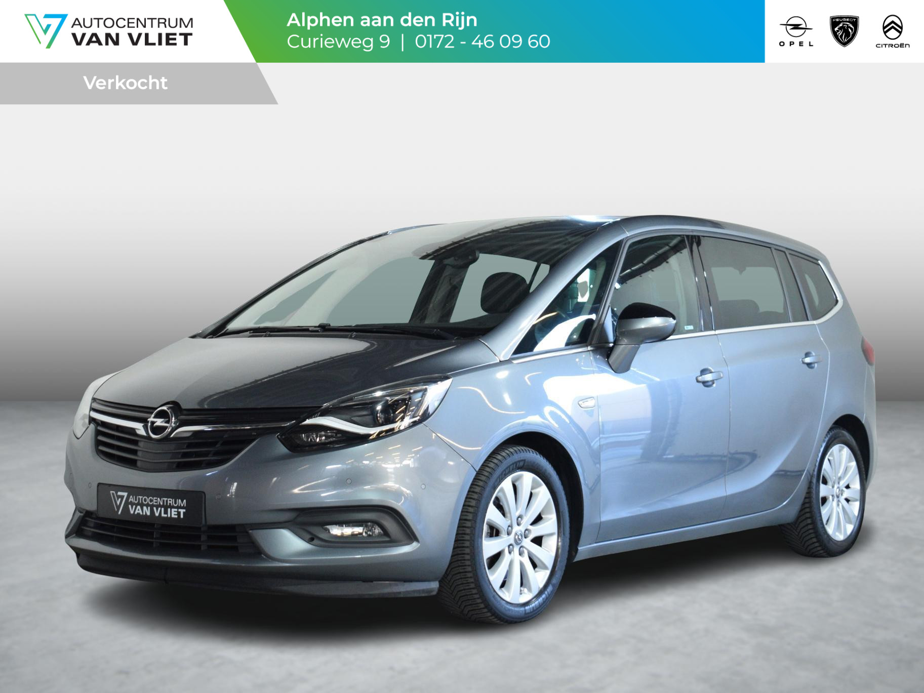 Opel Zafira 1.6 Turbo Business Executive 7-persoons | PANORAMADAK | LEREN BEKLEDING | ACHTERUITRIJCAMER MET SENSOREN | WINTERPAKKET |