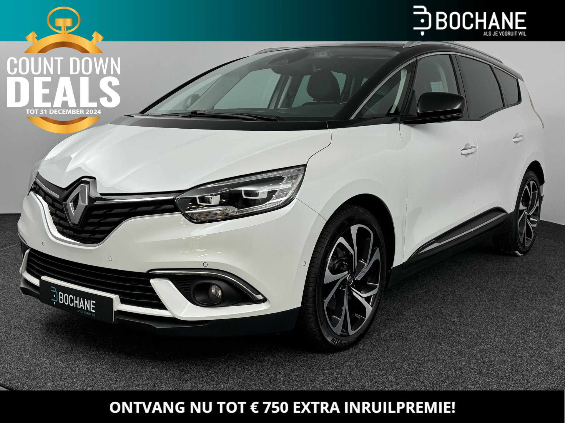 Renault Grand Scénic 1.3 TCe 140 Bose | 7-Persoons | Achteruitrijcamera | Dodehoekdetectie