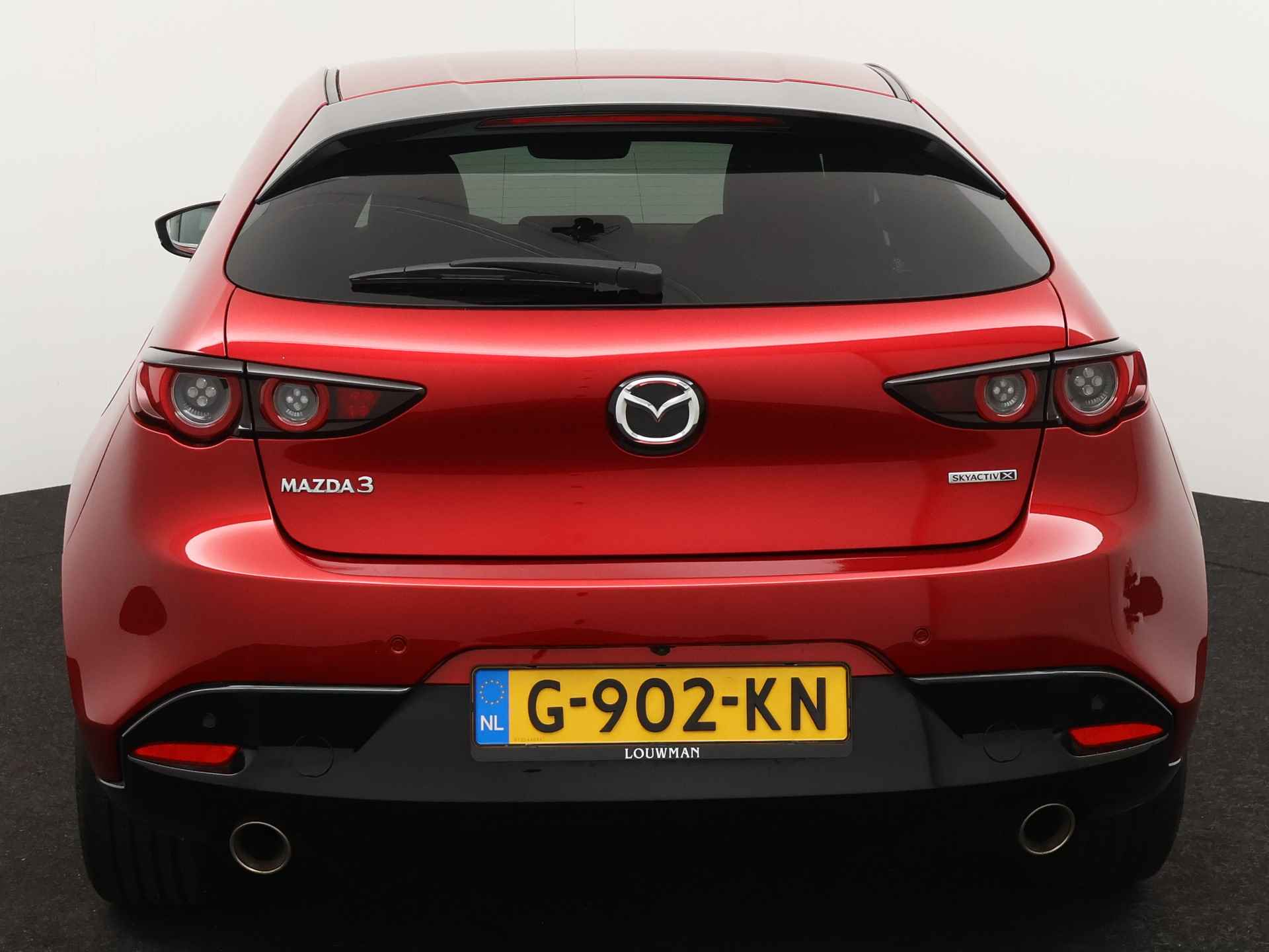 Mazda 3 2.0 e-SkyActiv-X M Hybrid 180 Luxury automaat | BOSE | Camera | Lederen bekleding | 18"LM velgen | - 25/39