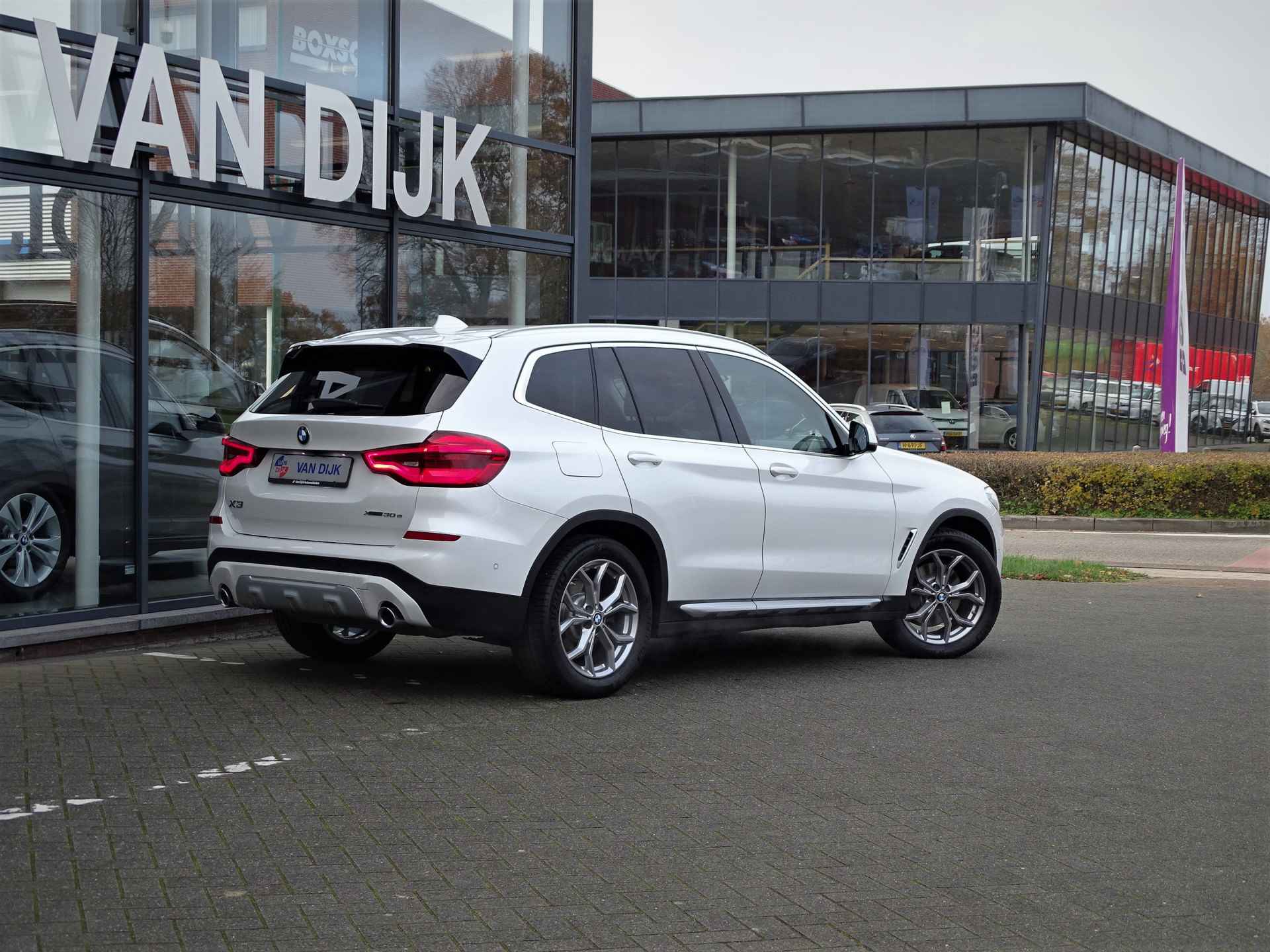 BMW X3 xDrive30e High Exe. X-Line Elek.Stoelen &ventilatie Driv.Ass.Plus Led Leder Head-up Harman/kardon Cockpit Pro. 19"LM Velgen - 62/64