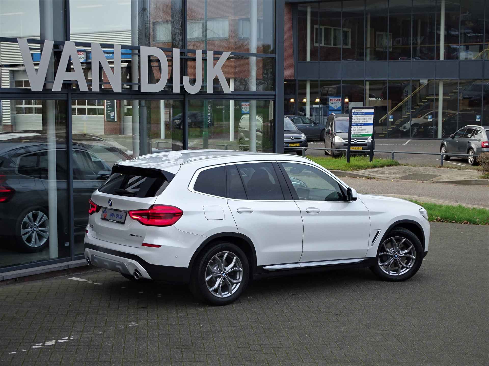 BMW X3 xDrive30e High Exe. X-Line Elek.Stoelen &ventilatie Driv.Ass.Plus Led Leder Head-up Harman/kardon Cockpit Pro. 19"LM Velgen - 63/64