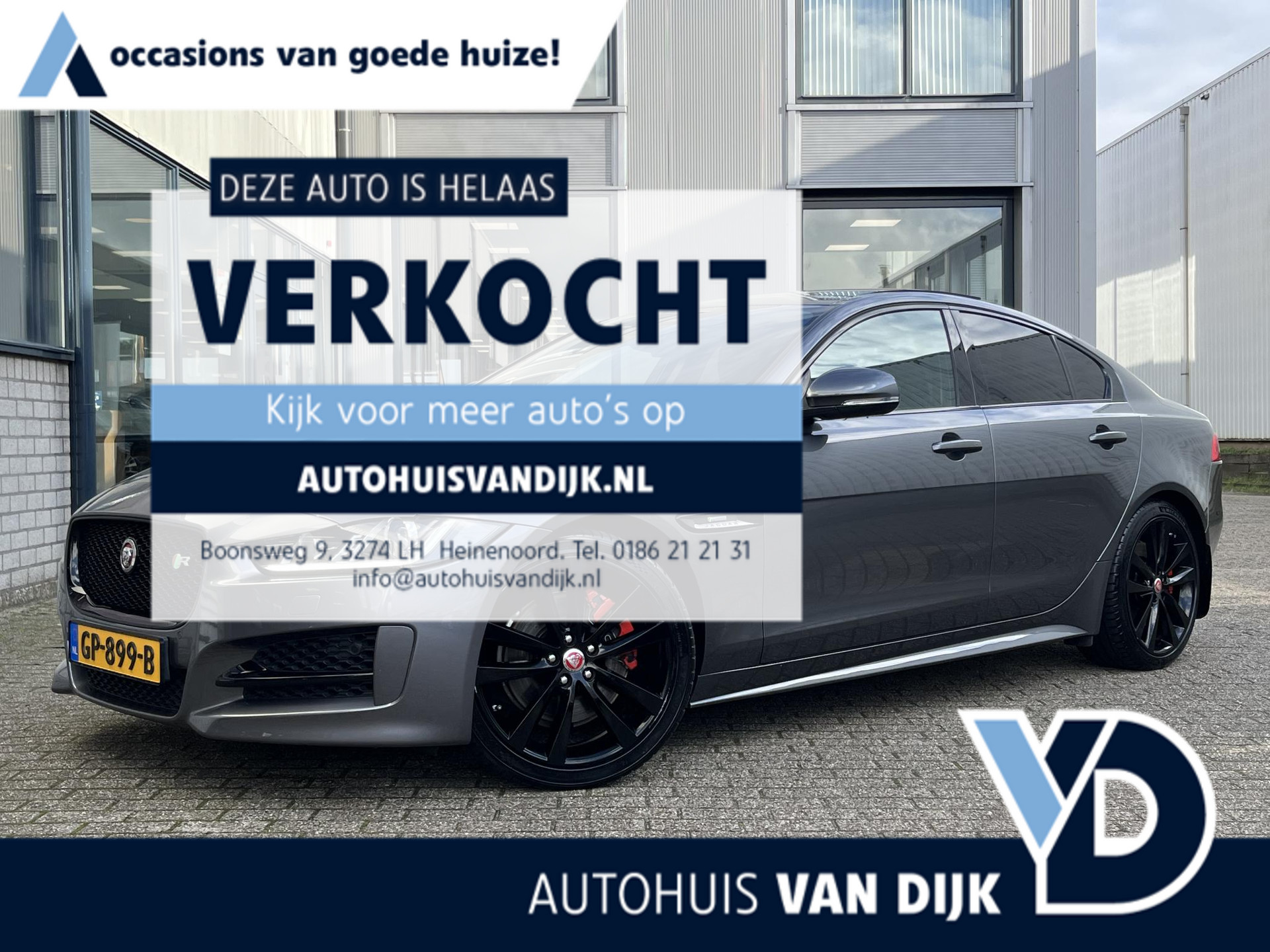 Jaguar XE 2.0 Portfolio | NL Auto/Voll.Historie/R-Sport Edition/Navi/Clima/Cruise/19"/Privacy Glass/Sportuitlaat/Apple CarPlay-Android Auto