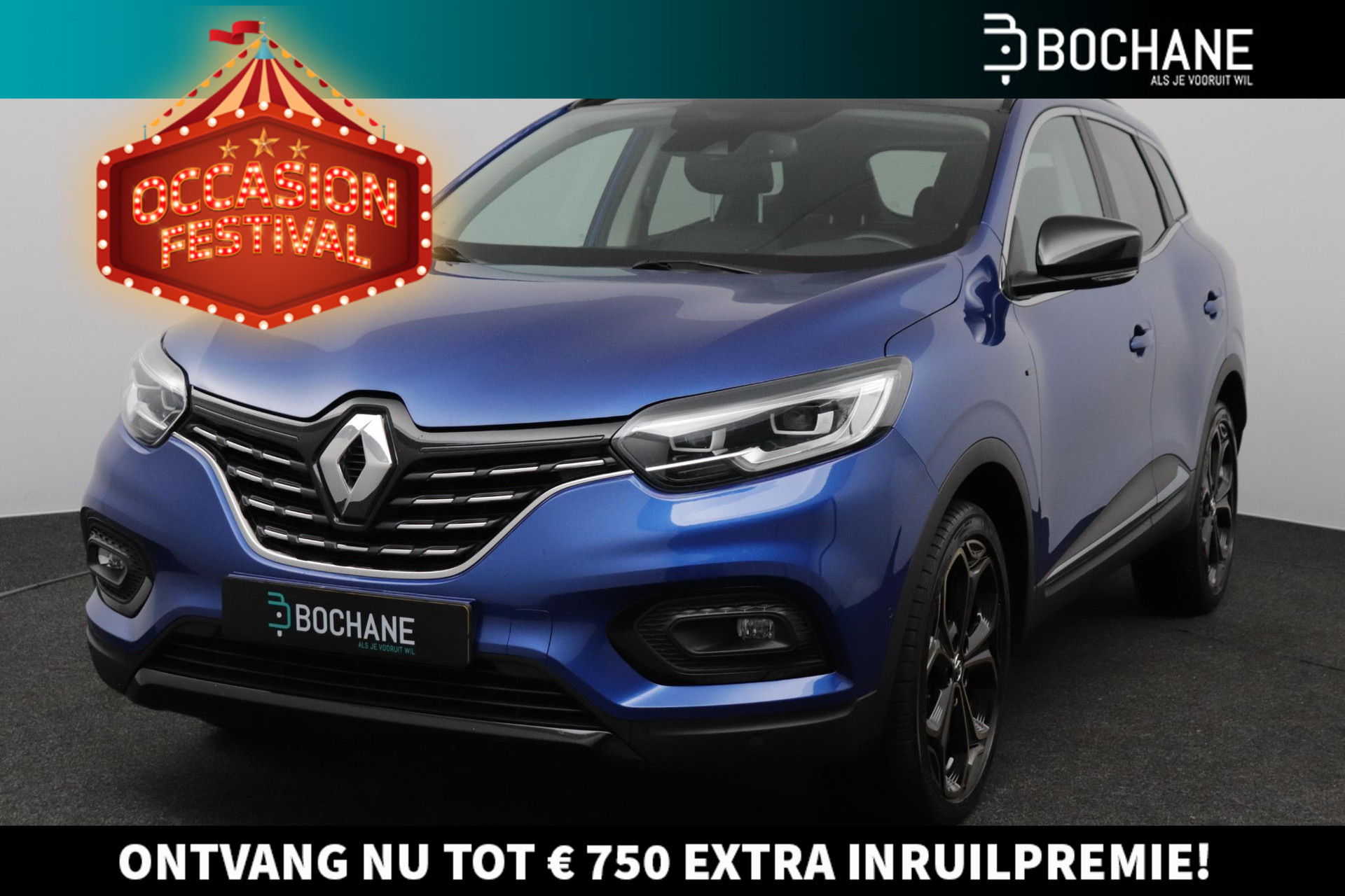 Renault Kadjar 1.3 TCe 140 EDC Black Edition | PANORAMADAK | BOSE AUDIO | 19"LMV | CARPLAY |