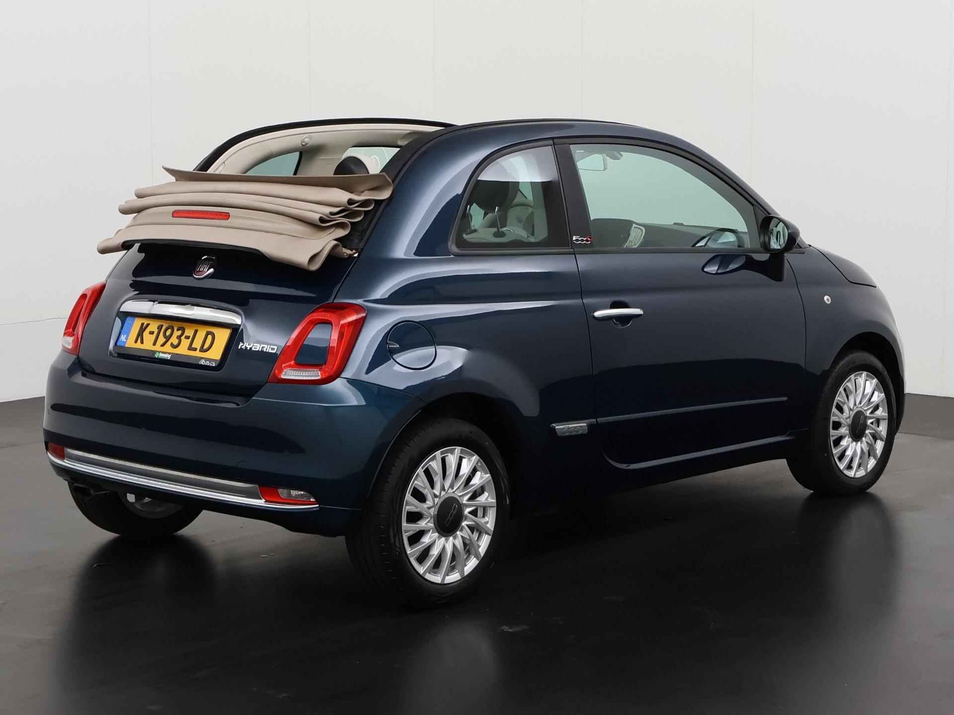 Fiat 500 C 1.0 Hybrid Lounge | Apple/Android Carplay | Parkeersensor | Lichtmetalen Velgen | Zondag Open! - 4/32