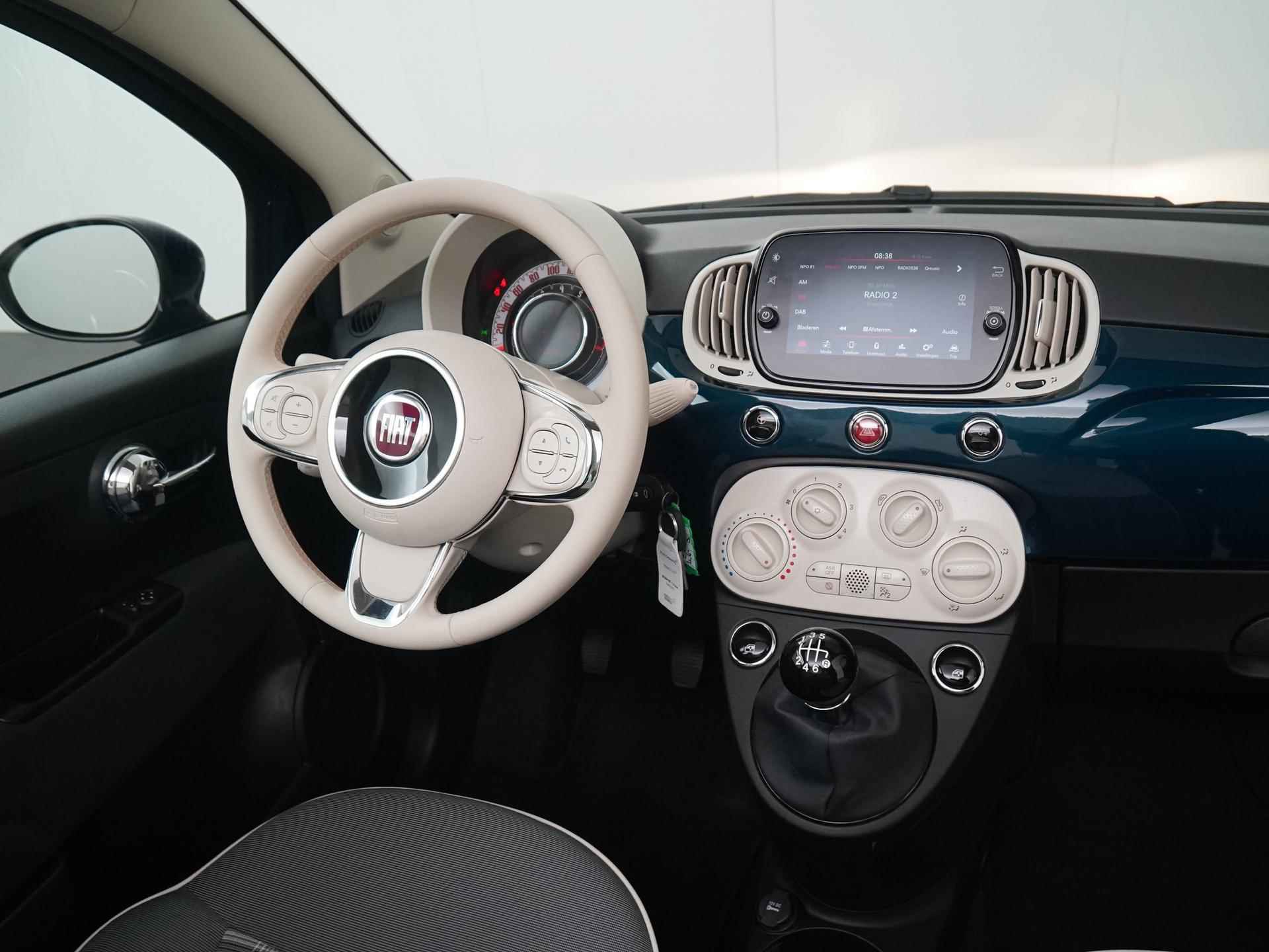 Fiat 500 C 1.0 Hybrid Lounge | Apple/Android Carplay | Parkeersensor | Lichtmetalen Velgen | Zondag Open! - 5/32