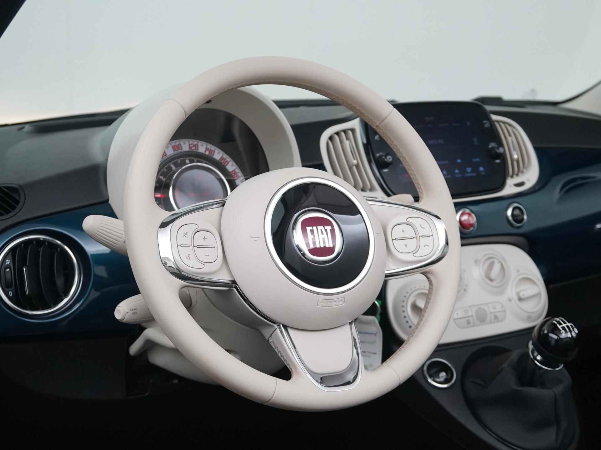 Fiat 500 C 1.0 Hybrid Lounge | Apple/Android Carplay | Parkeersensor | Lichtmetalen Velgen | Zondag Open! - 27/32