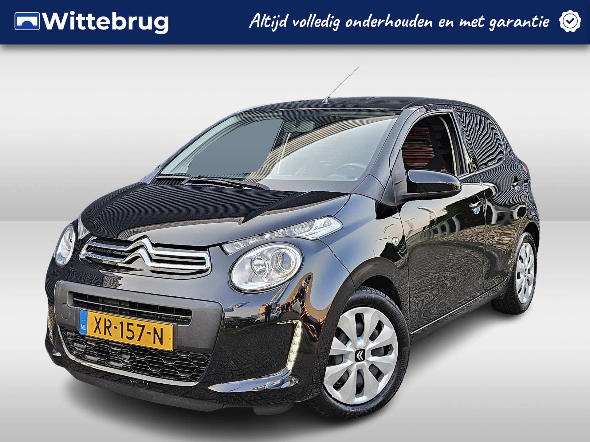 Citroën C1 1.0 VTi Feel | Airco | Electrisch Verstelbare Buitenspiegels | Donker Getint Glas Achter | Chroomdelen Exterieur | Erg Leuke Uitvoering !!