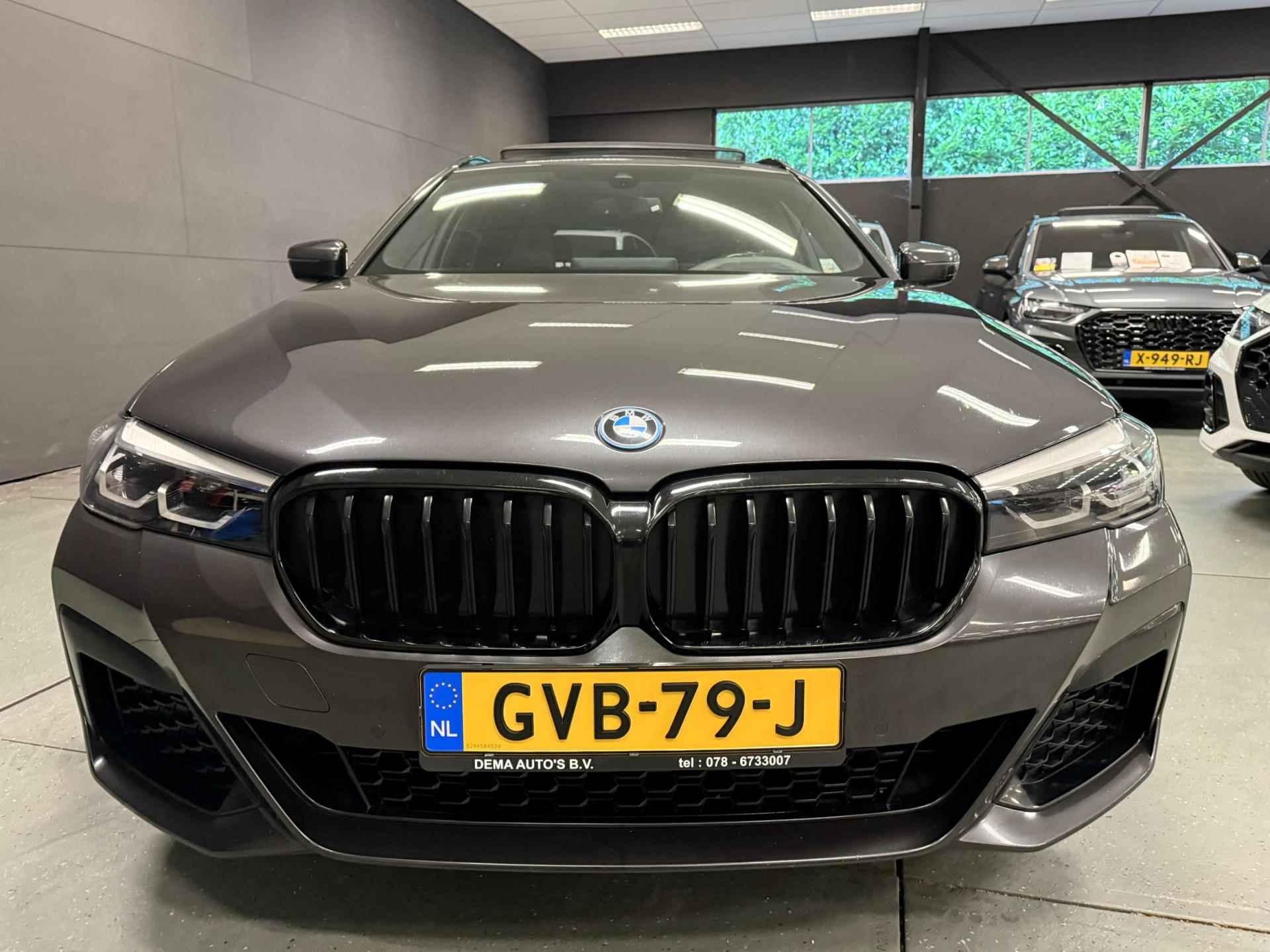 BMW 5-serie Touring 530e M-SPORT 20'' PANO/NAVI/CAM/DAB/CARPLAY/ECC/PDC/CRUISE/// - 3/58