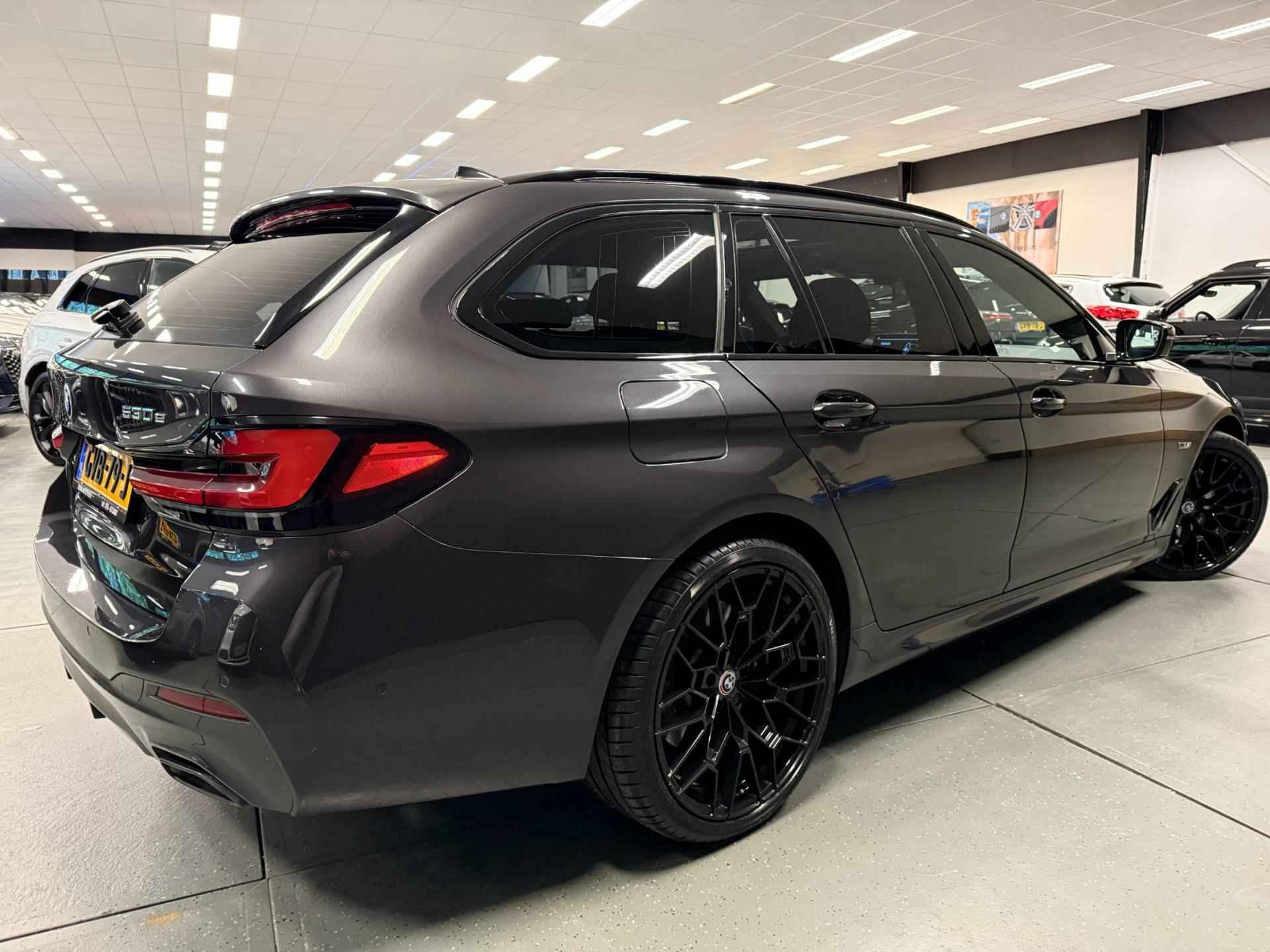 BMW 5-serie Touring 530e M-SPORT 20'' PANO/NAVI/CAM/DAB/CARPLAY/ECC/PDC/CRUISE/// - 5/58