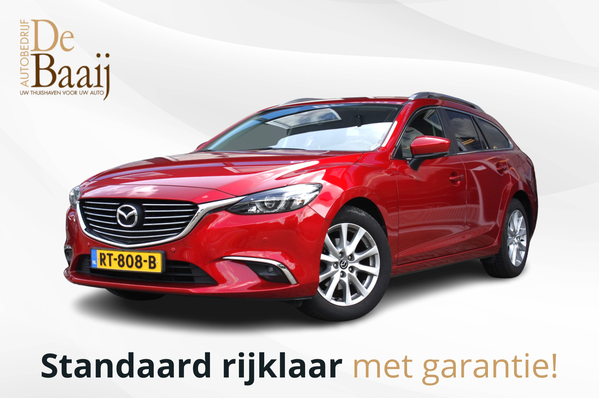 Mazda 6 Sportbreak 2.0 SkyActiv-G 165 Skylease Drive | Org. NL | BOSE | Leder | Automaat | Stoelverwarming | Navigatie | bij viaBOVAG.nl