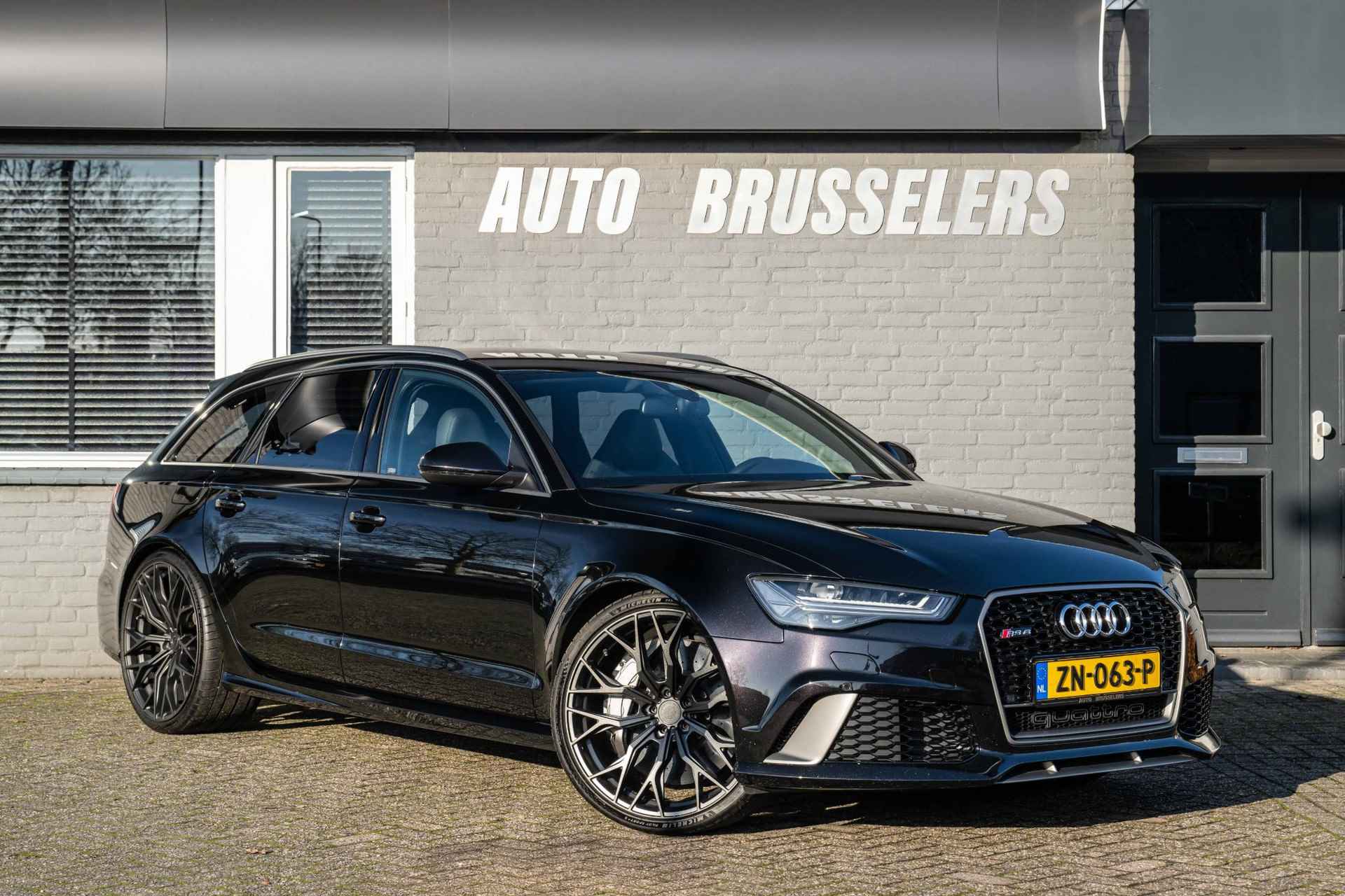 Audi RS6 Avant 4.0 TFSI quattro performance Pro S- Line Plus Miltek-Panther Black NIEUWSTAAT!!!