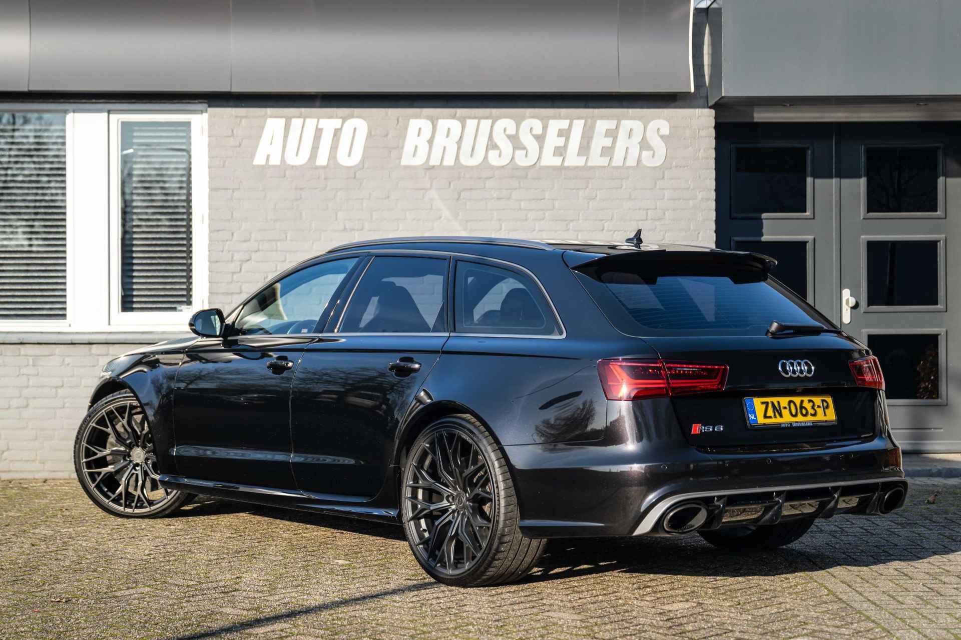 Audi RS6 Avant 4.0 TFSI quattro performance Pro S- Line Plus Miltek-Panther Black NIEUWSTAAT!!! - 2/43