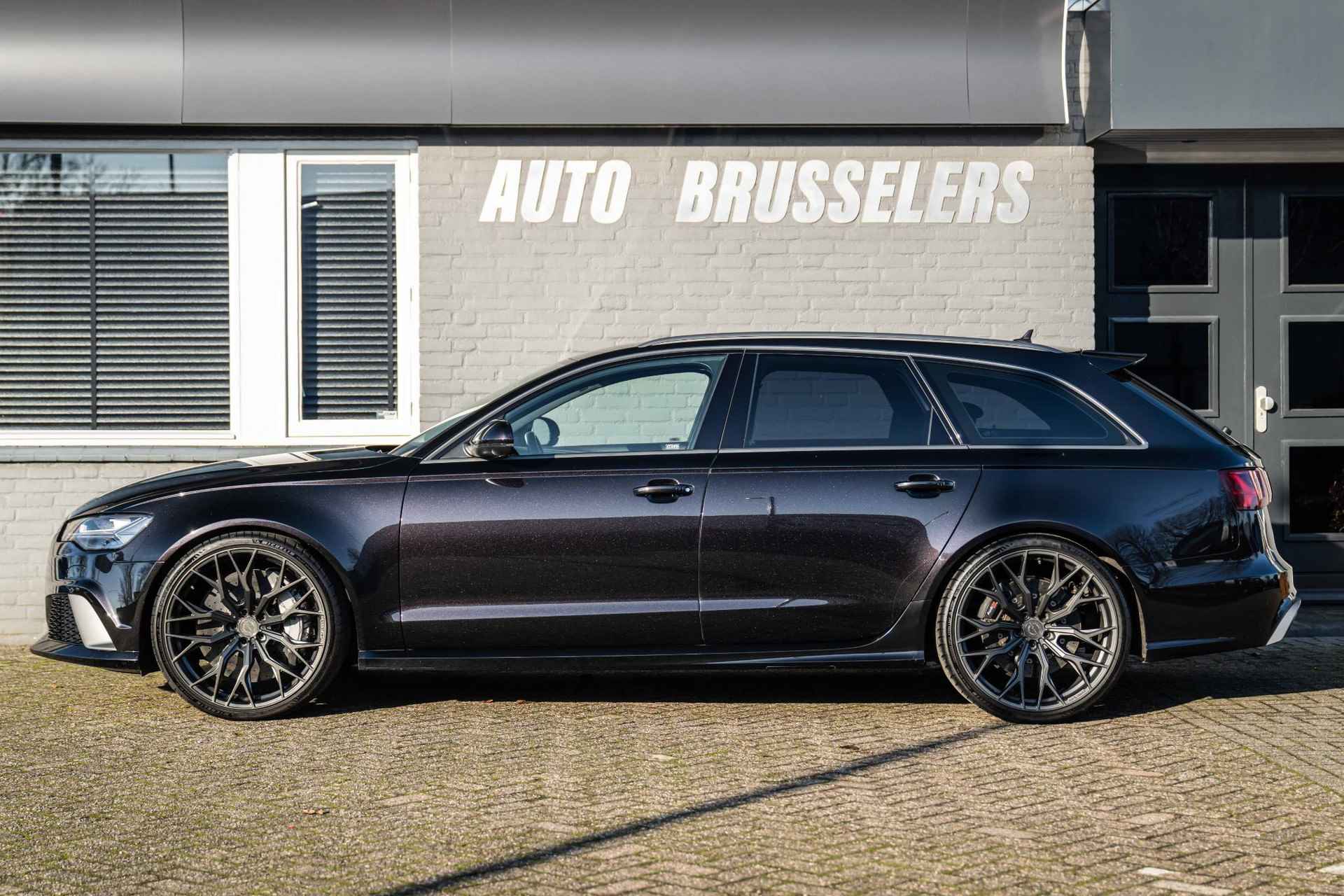 Audi RS6 Avant 4.0 TFSI quattro performance Pro S- Line Plus Miltek-Panther Black NIEUWSTAAT!!! - 10/43