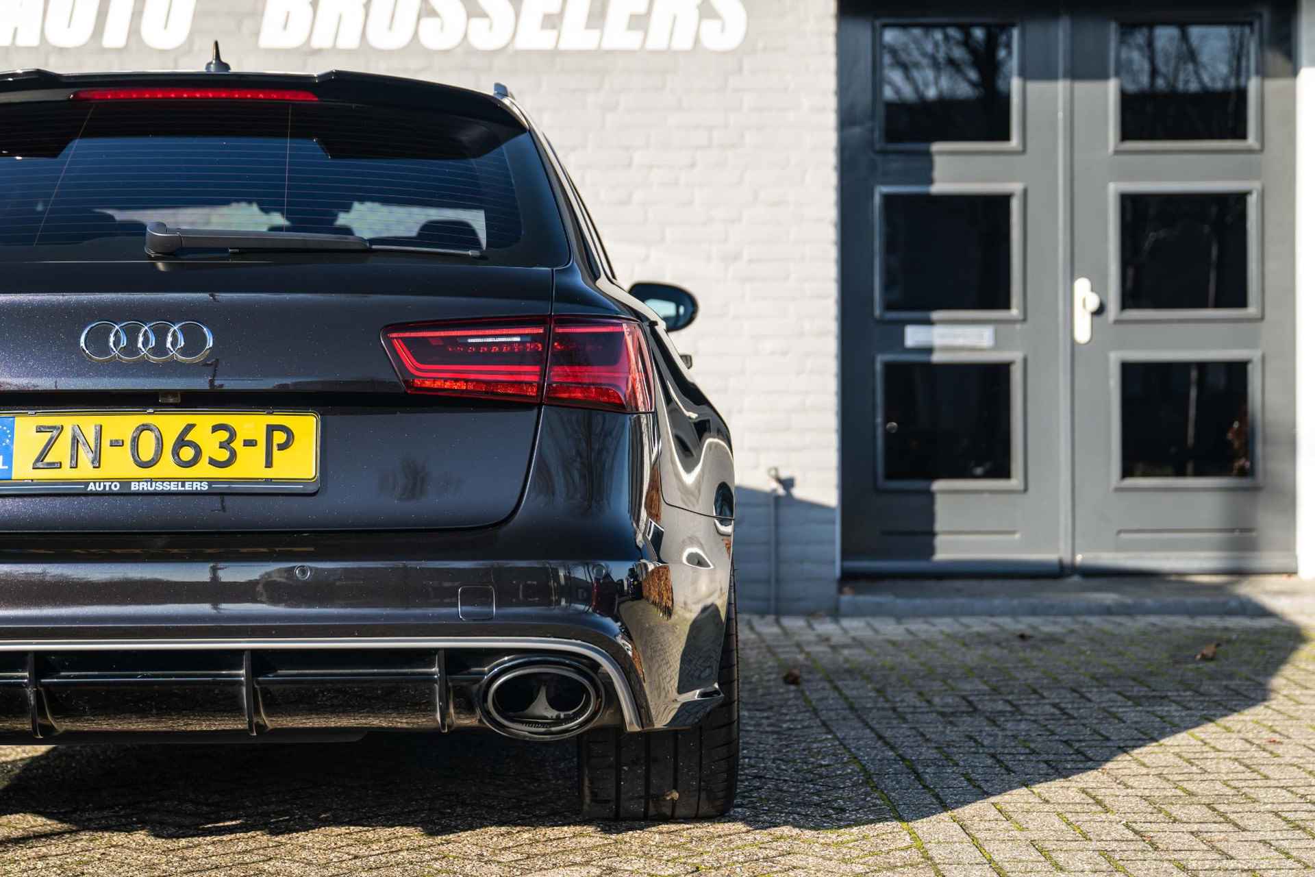 Audi RS6 Avant 4.0 TFSI quattro performance Pro S- Line Plus Miltek-Panther Black NIEUWSTAAT!!! - 12/43