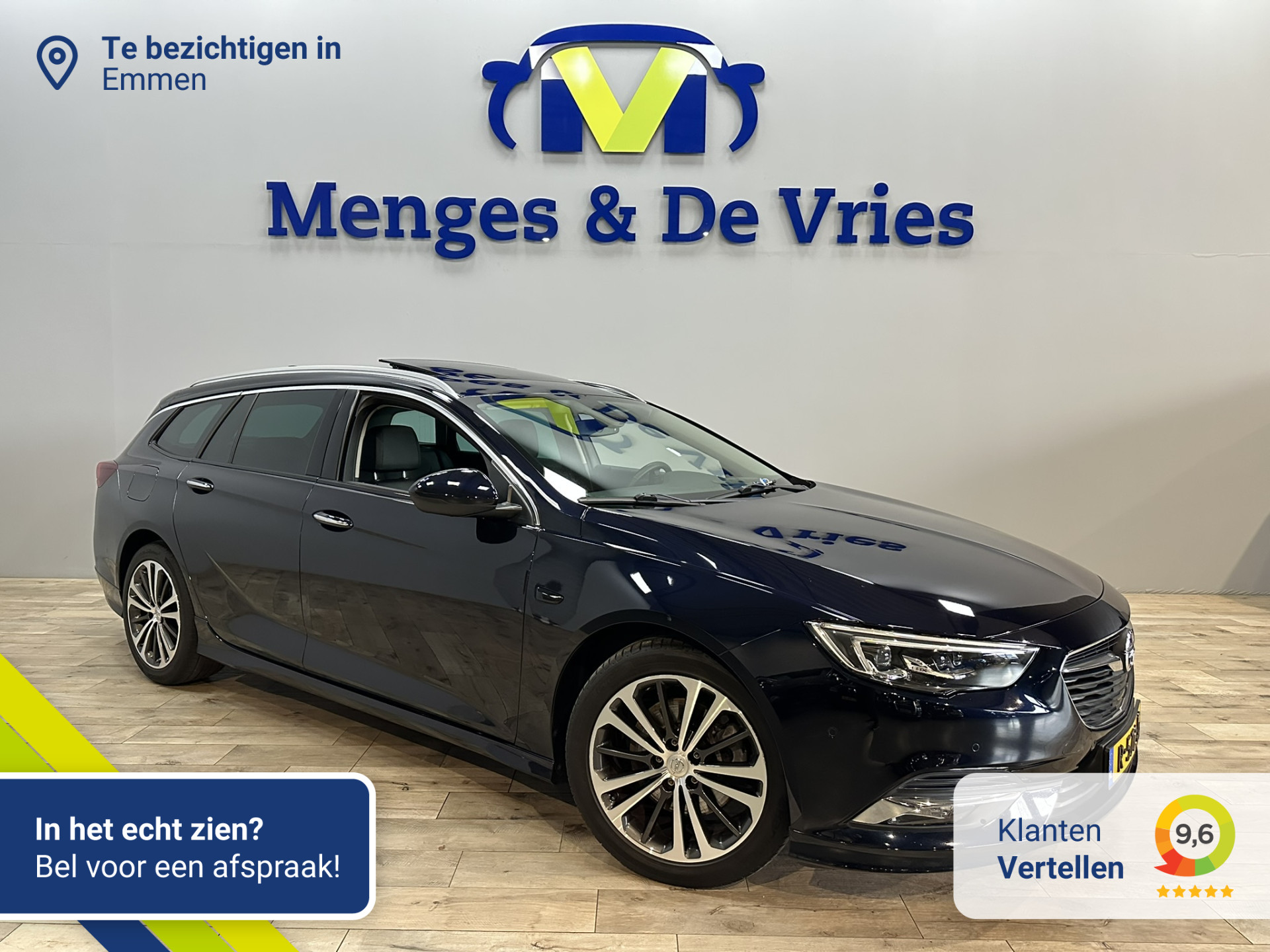 Opel Insignia Sports Tourer 1.6 Turbo Innovation OPC Line | Matrix LED | Panorama | Leer | Bose | Stoelkoeling | Adaptive cruise | 360 Camera |